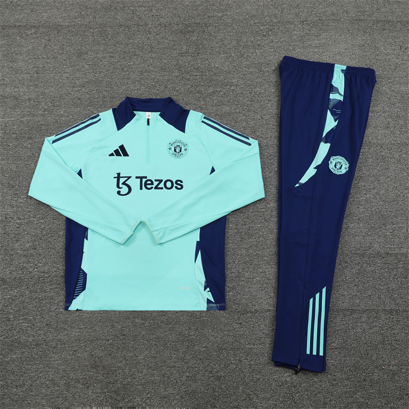 24-25 Manchester United Training Suit/ 24-25曼联半拉训练服