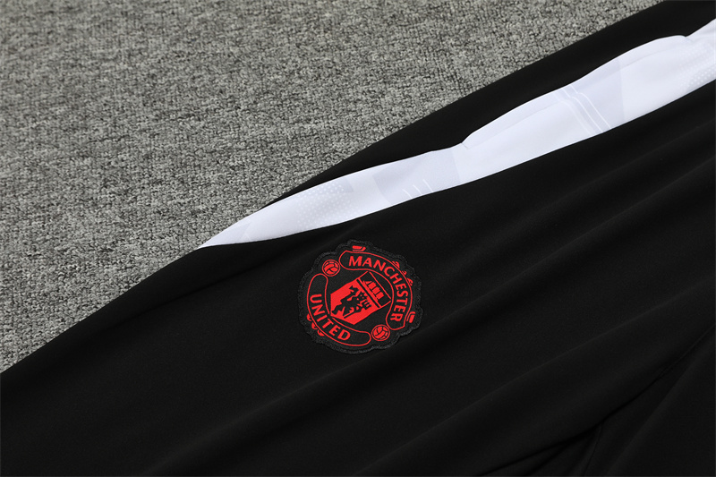 24-25 Manchester United Red Training Suit/ 24-25曼联半拉训练服