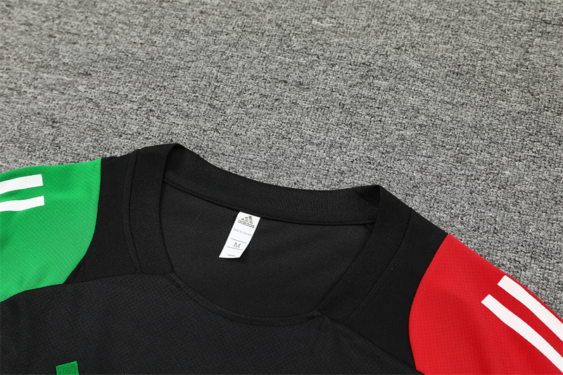 24-25 Arsenal Black Short Sleeve Training Suit/ 24-25阿森纳短袖训练服