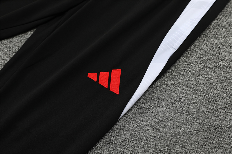 24-25 Manchester United Red Training Suit/ 24-25曼联半拉训练服