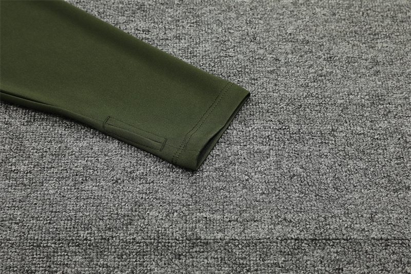 24-25 Manchester City Army Green Training Suit/24-25曼城半拉训练服