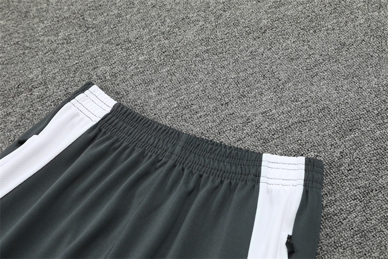 24-25 Manchester United Grey Player Version Training Suit/24-25曼联半拉训练服，球员版