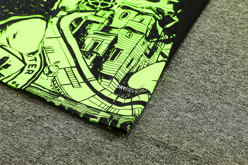 24-25 Manchester City Camouflage style Training Suit/24-25曼城半拉训练服