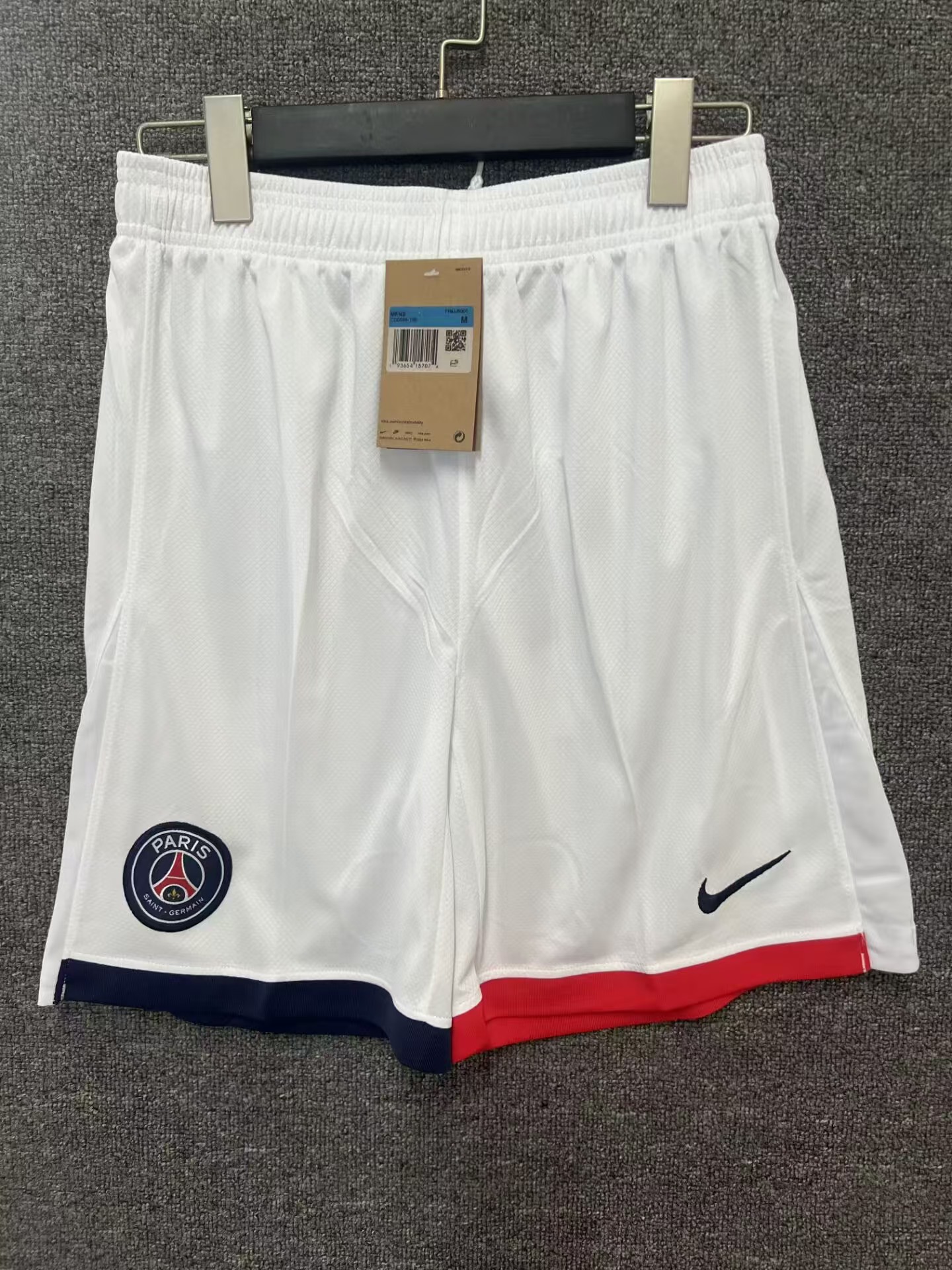 24-25 PSG Away White Short/24-25PSG巴黎客场短裤