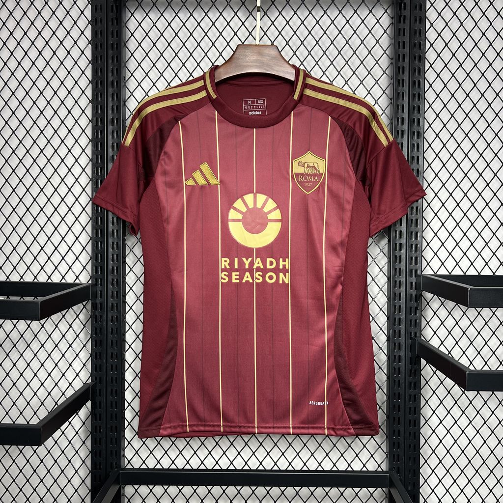 24-25 Roma Home Fans Jersey/ 24-25  罗马主场球迷版