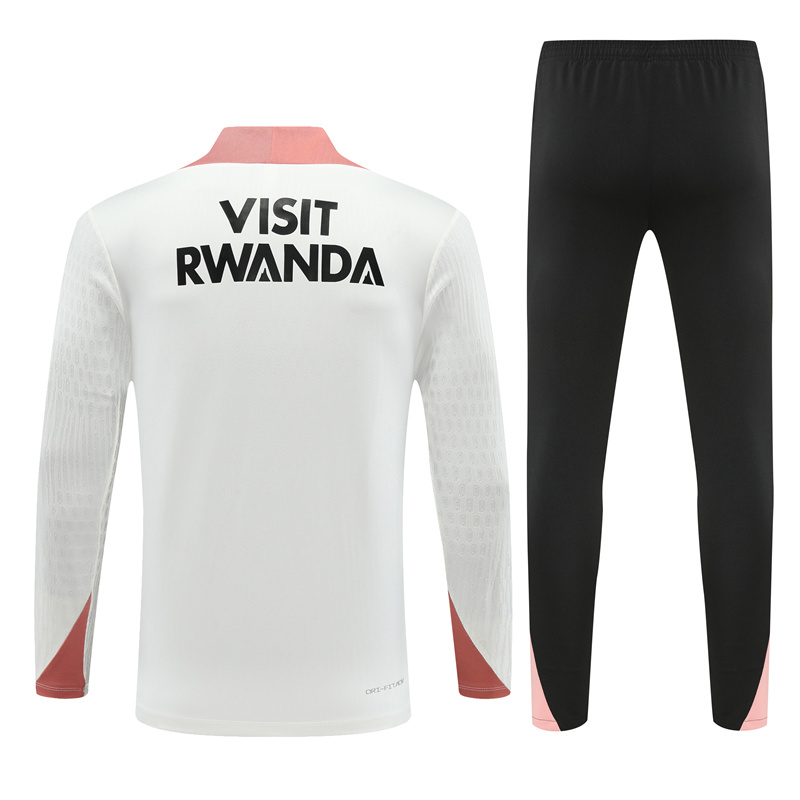 24-25 PSG White Player Training Suit/24-25PSG巴黎白色训练服,球员版