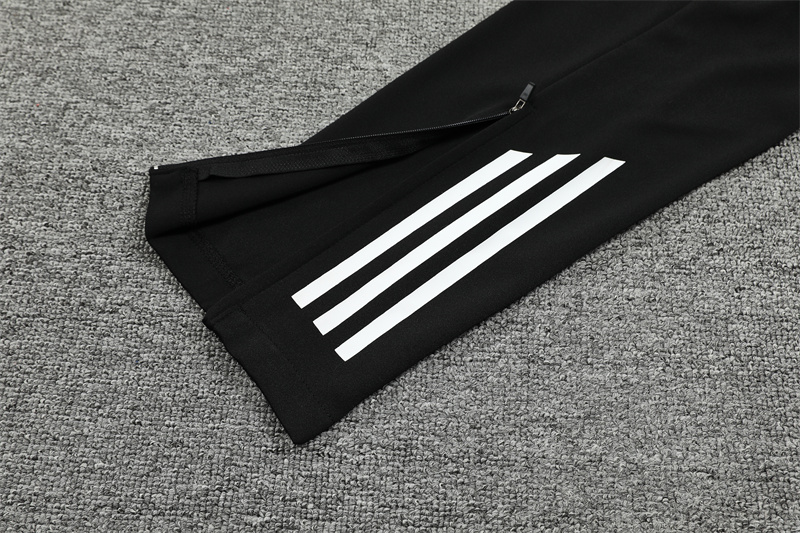 24-25 Real Madrid Black Training Suit/ 24-25皇马半拉训练服