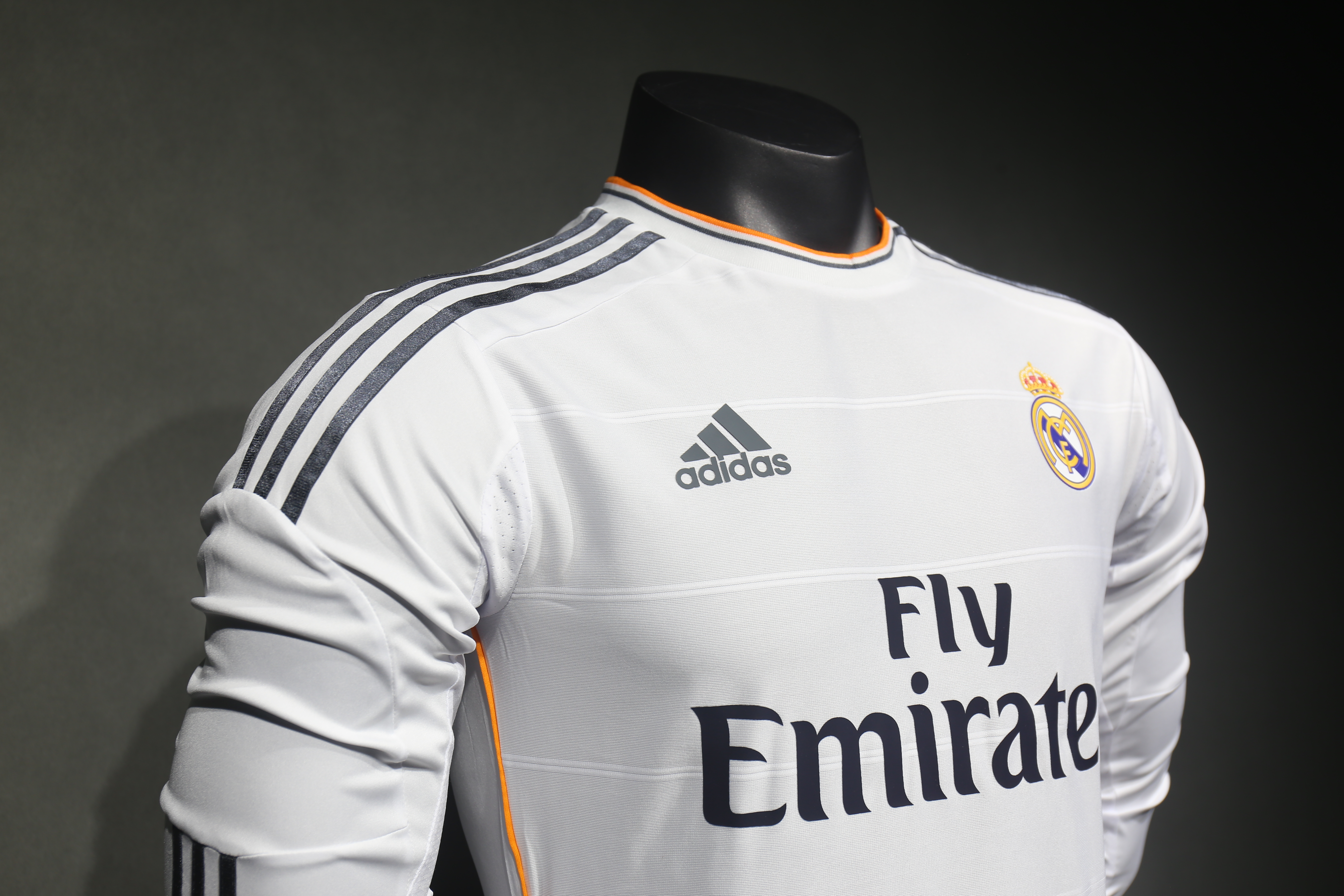 13-14 Real Madrid Home Retro Player Long Sleeve Jersey/13-14皇马主场球员长袖