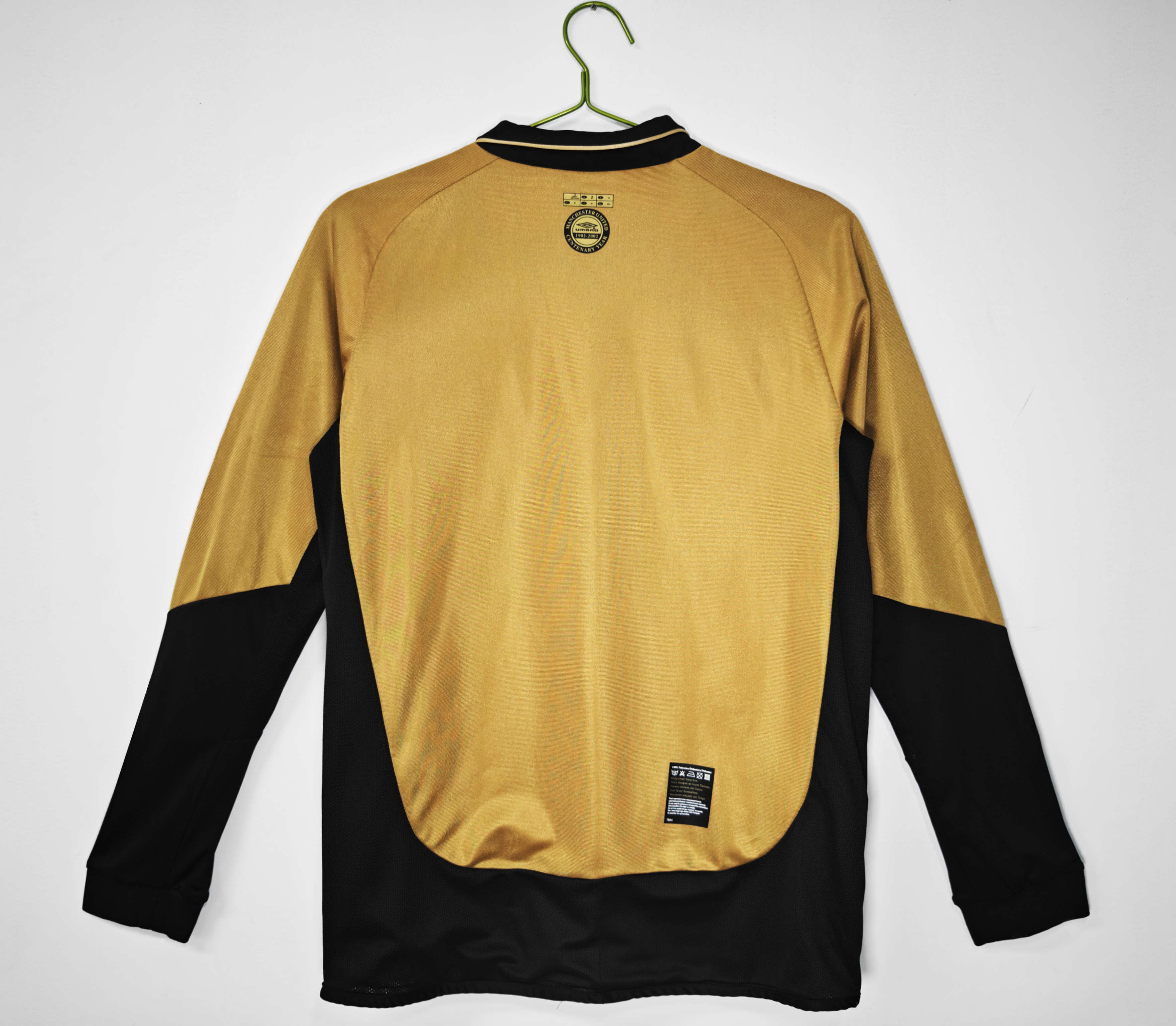 01-02 Manchester United Reversible Centenary Edition  Jersey/01-02 曼联百周年双面长袖复古