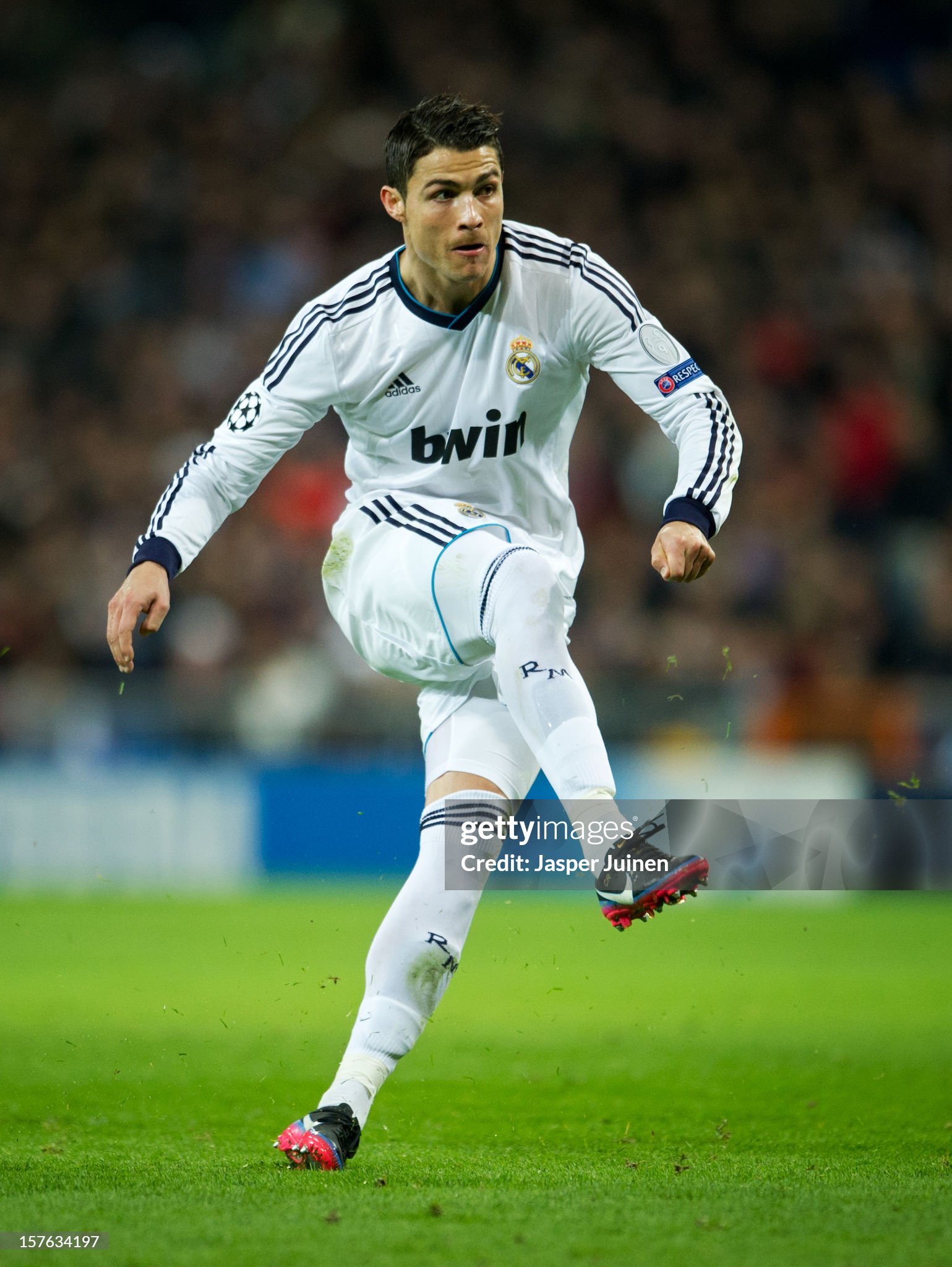 12-13 Real Madrid Home Retro Long Sleeve Player Jersey/12-13 皇马主场长袖,球员版