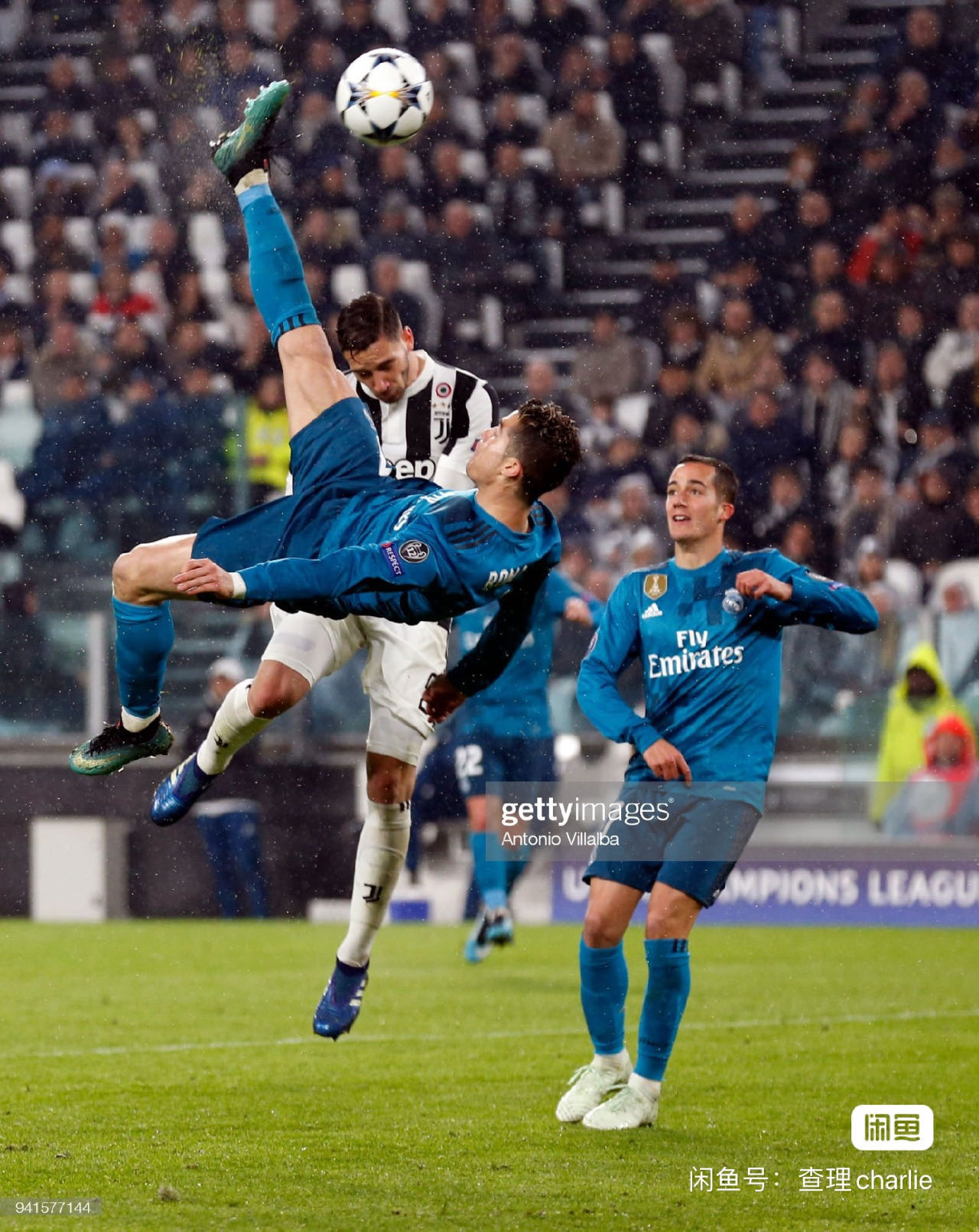 17-18 Real Madrid Third Player Retro Long Sleeve Jersey/ 17-18 皇马二客复古球员长袖