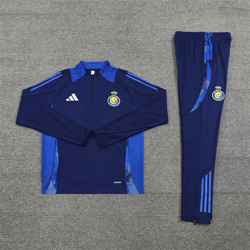 24-25 Al Nassr FC Training Suit/24-25利雅得胜利半拉训练服