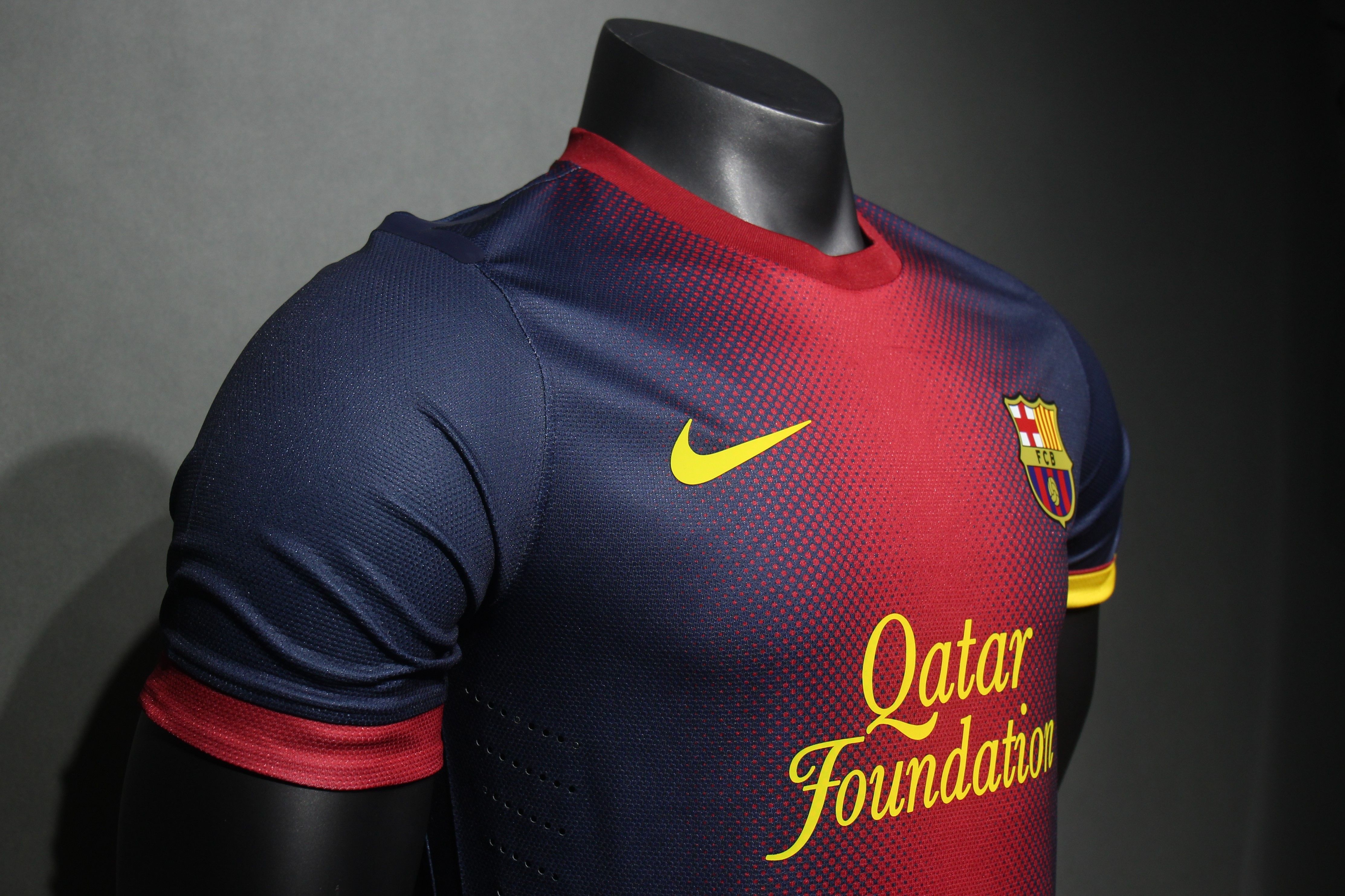 12-13 Barcelona Home Player Retro Jersey/12-13巴萨主场球员