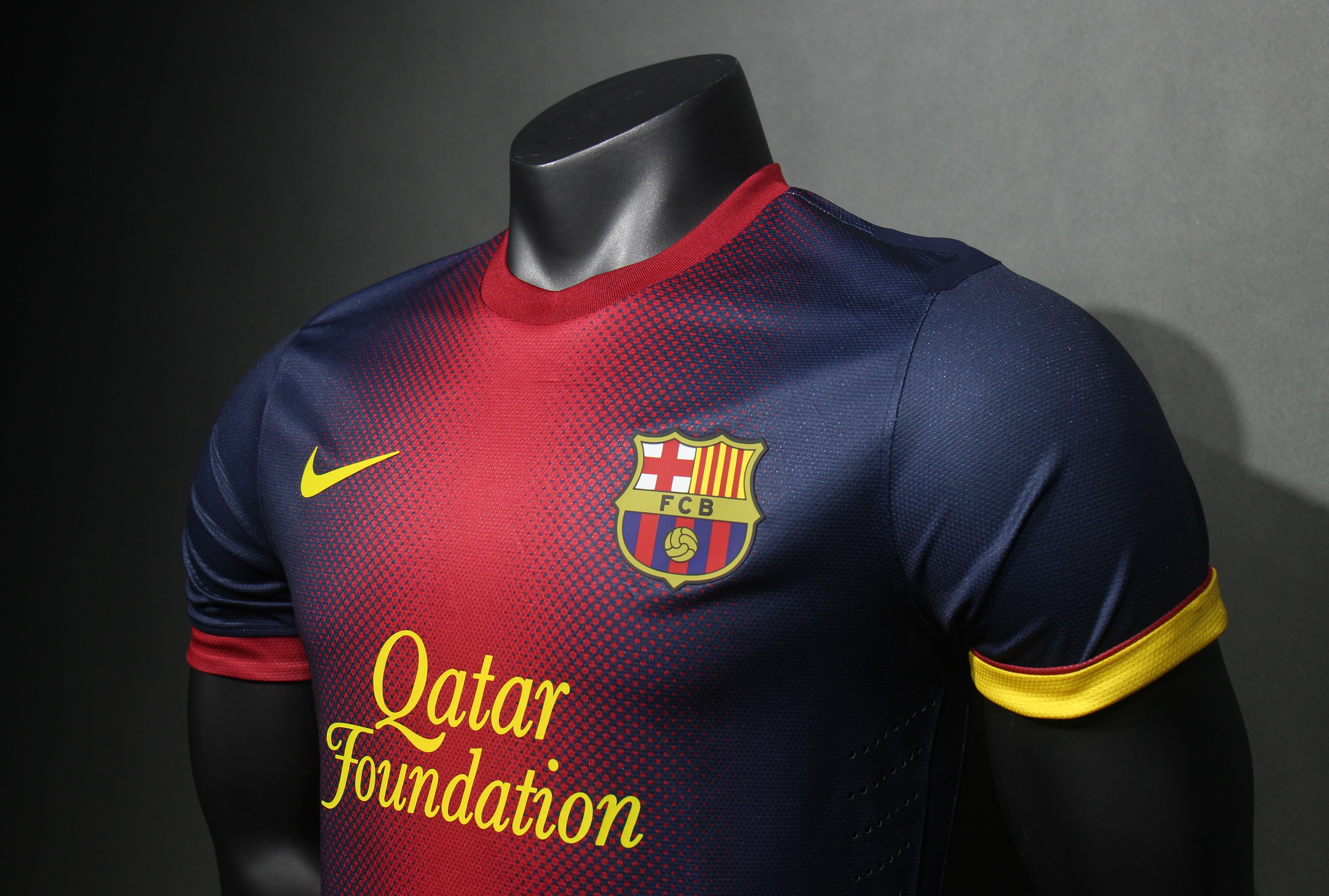 12-13 Barcelona Home Player Retro Jersey/12-13巴萨主场球员