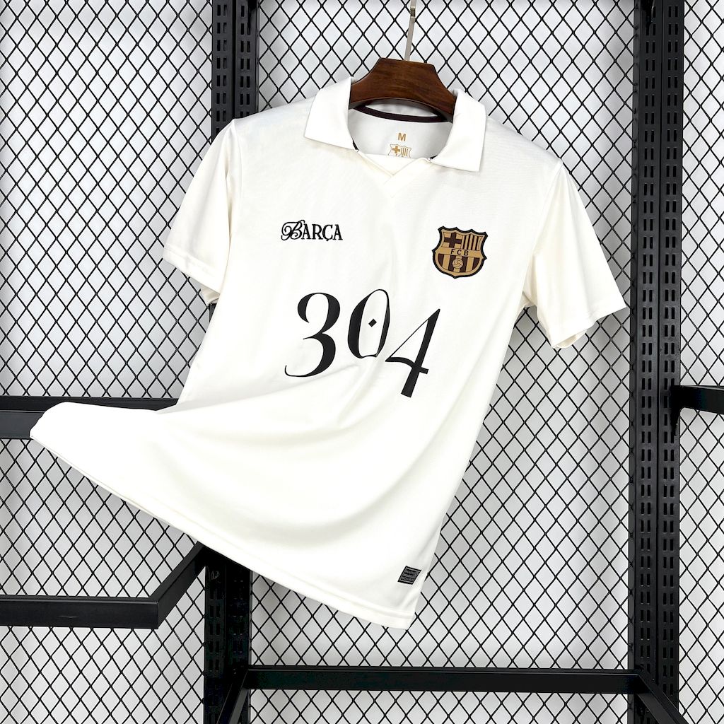 24-25 Barcelona 'LAMINE YAMAL 304' Special  Jersey/ 24-25巴萨特别版球迷