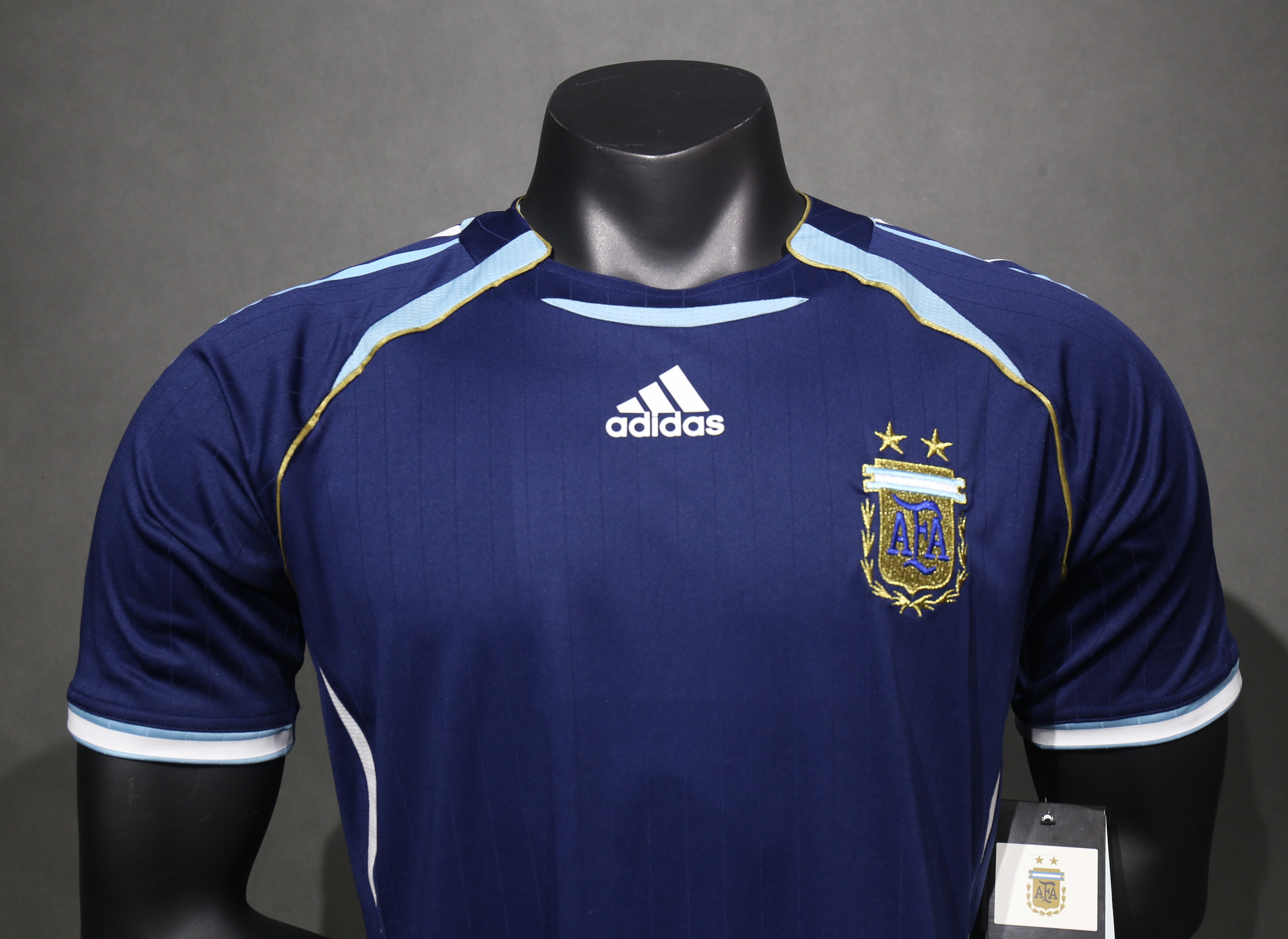 2006 Argentina Away Retro Player Jersey/2006阿根廷客场球员