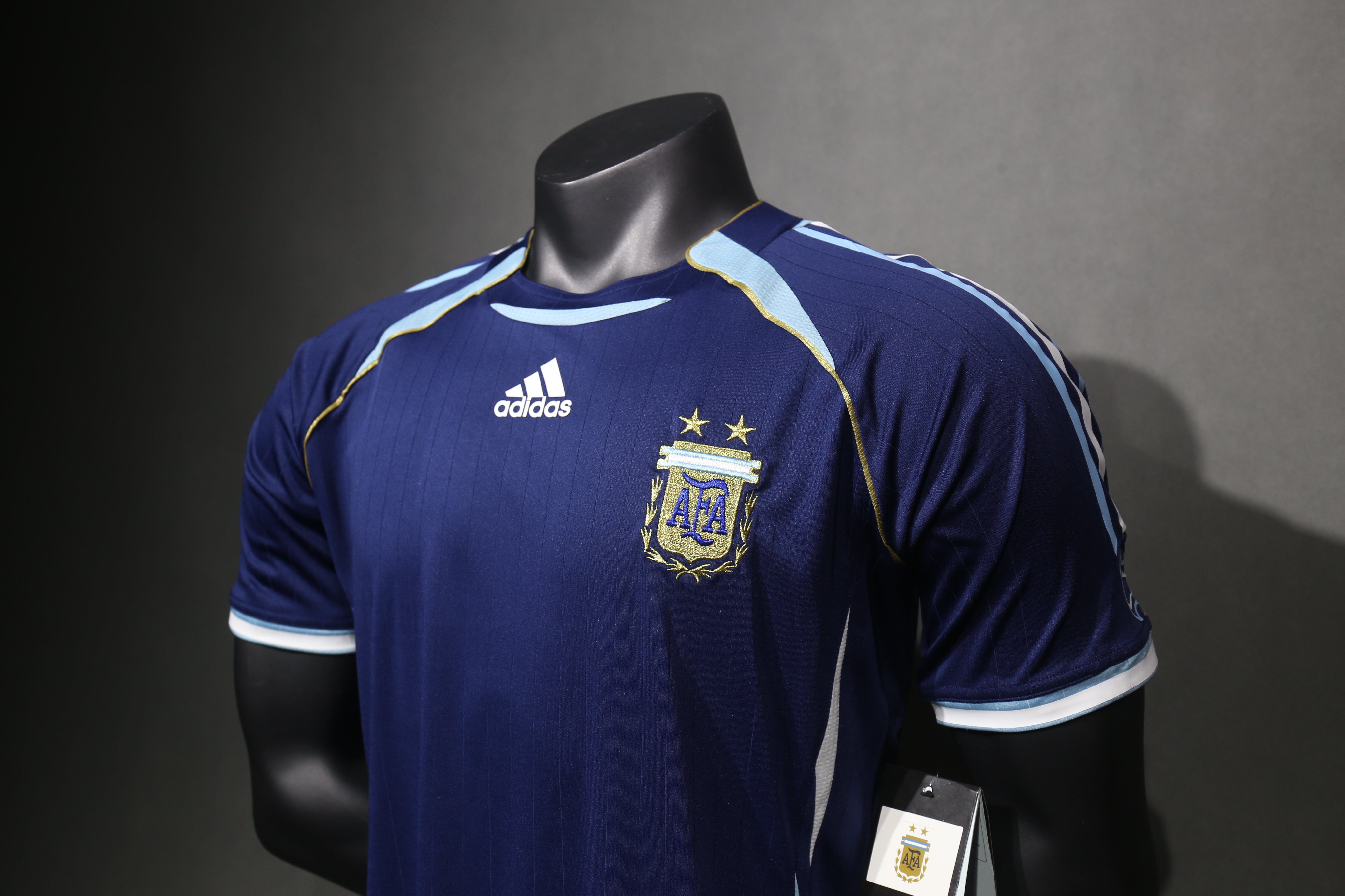 2006 Argentina Away Retro Player Jersey/2006阿根廷客场球员