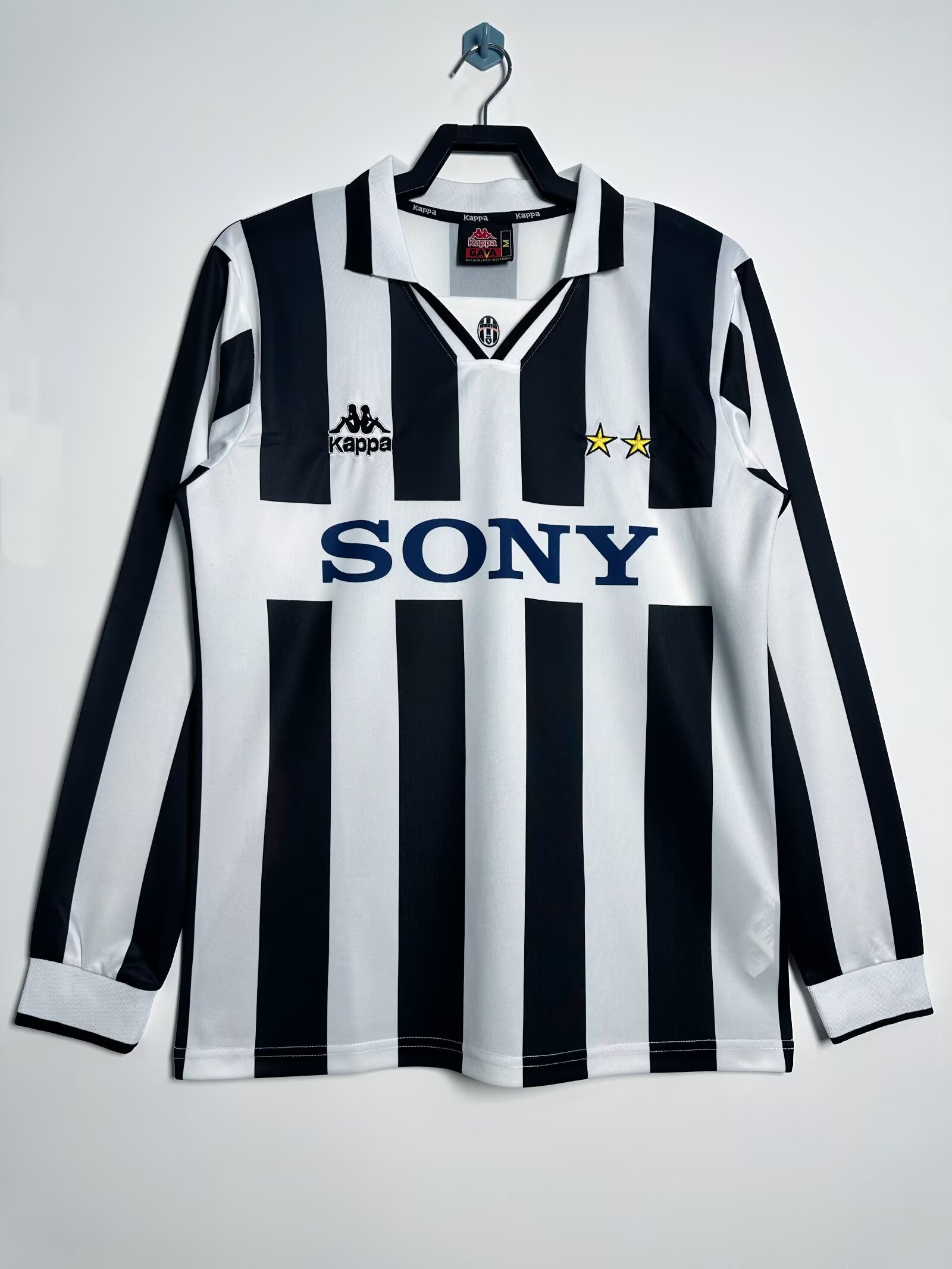 96-97 Juventus Home Long Sleeve Retro Jersey/96-97 尤文主场长袖