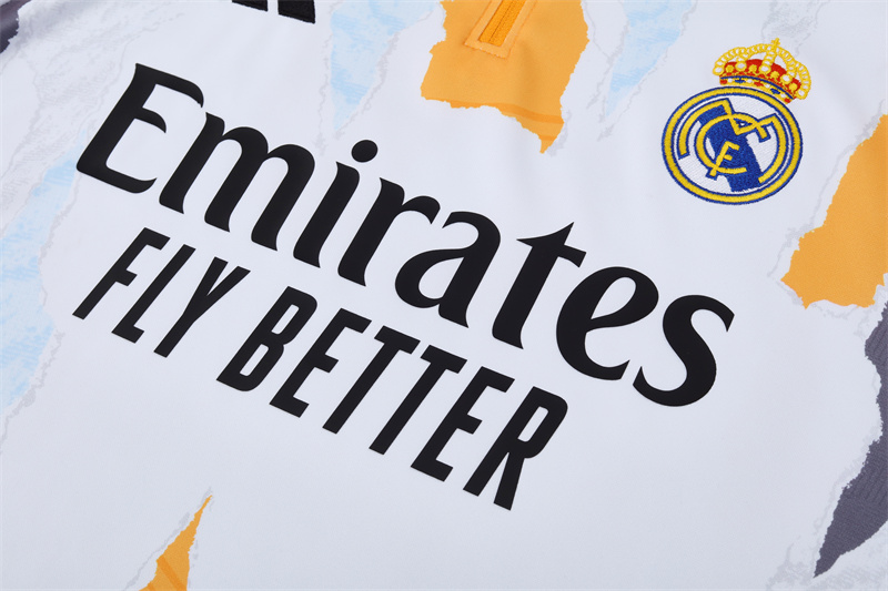 24-25 Real Madrid Training Suit/ 24-25皇马半拉训练服