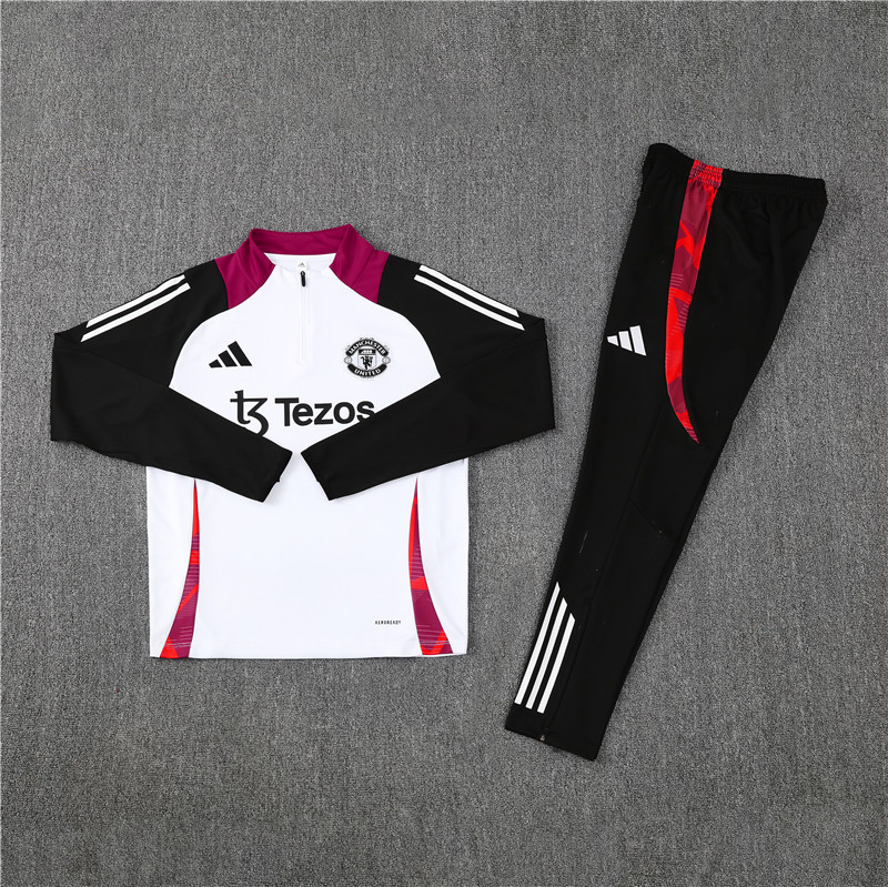 24-25 Manchester United Training Suit/ 24-25曼联半拉训练服