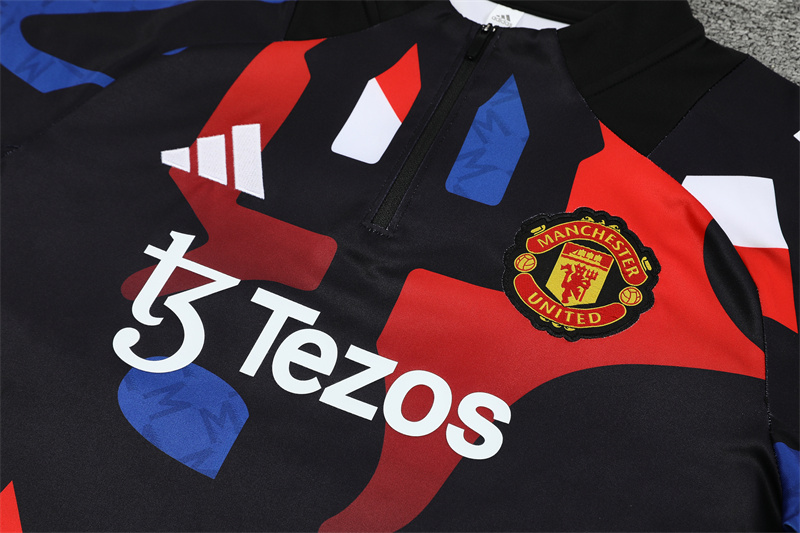 24-25 Manchester United Training Suit/ 24-25曼联半拉训练服
