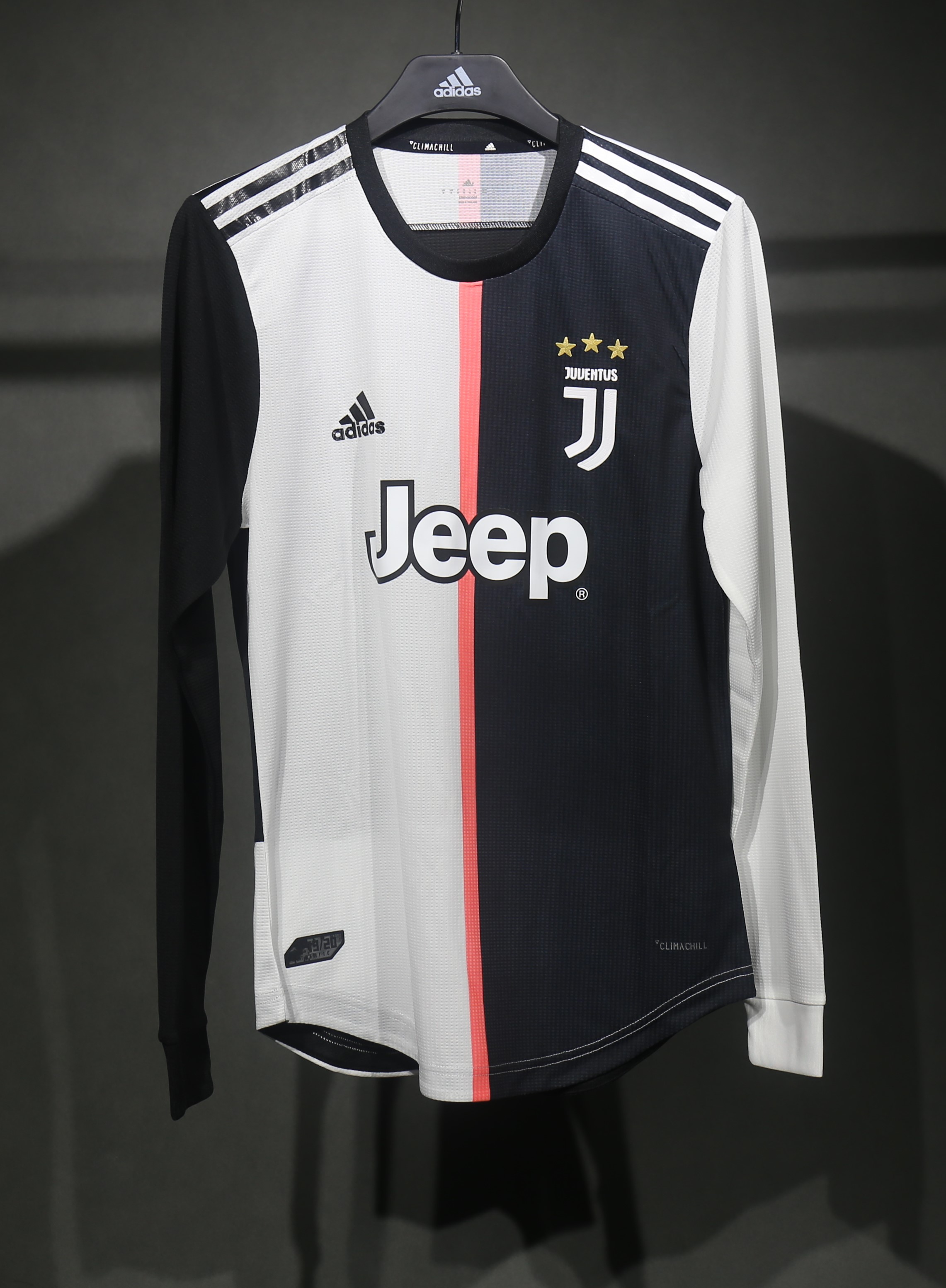 19-20 Juventus Home Retro Long Sleeve Player Jersey/19-20 尤文主场复古球员长袖