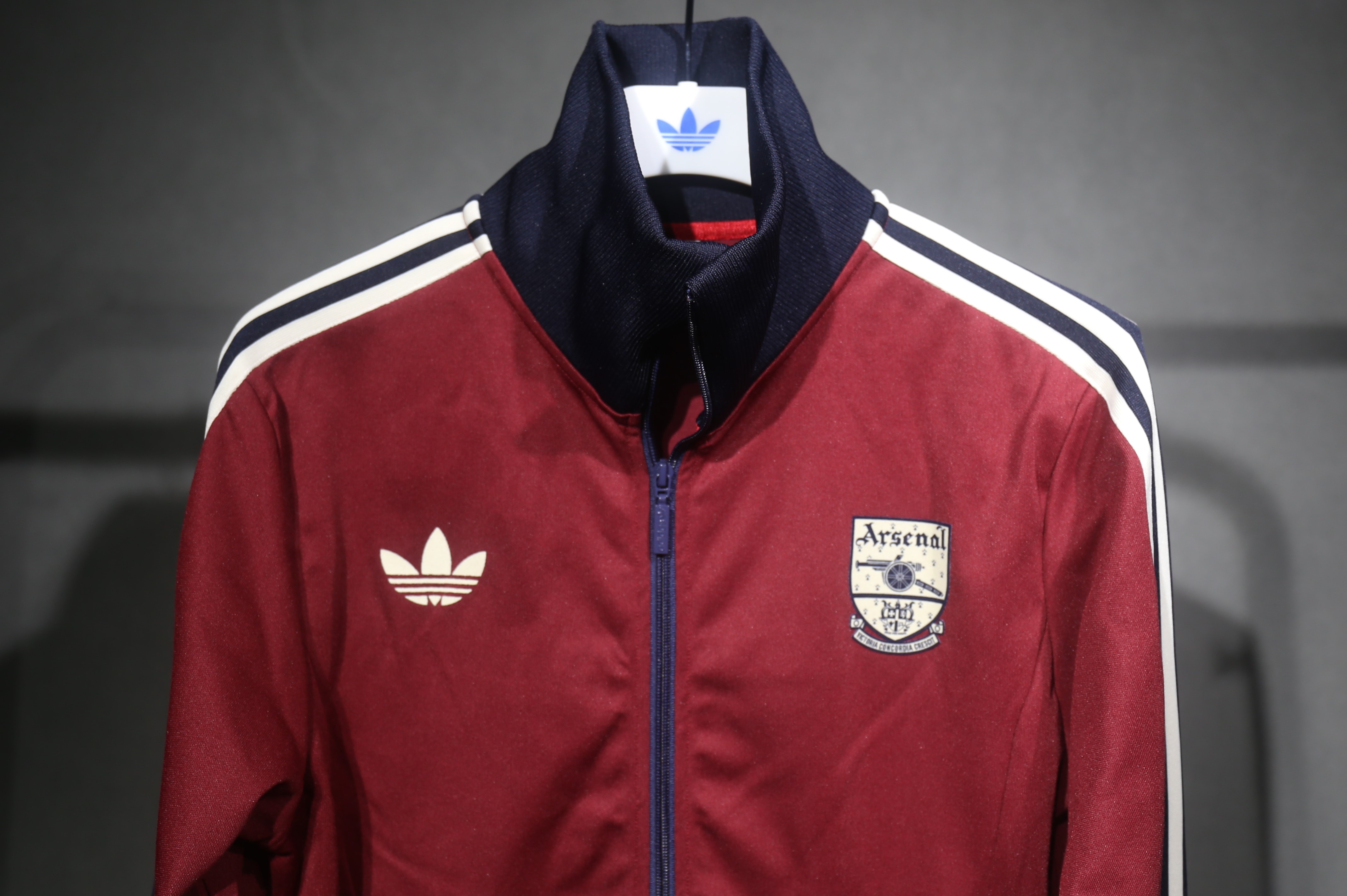 24-25 Arsenal Red Retro Jacket Suit/ 24-25 阿森纳红色复古夹克套装