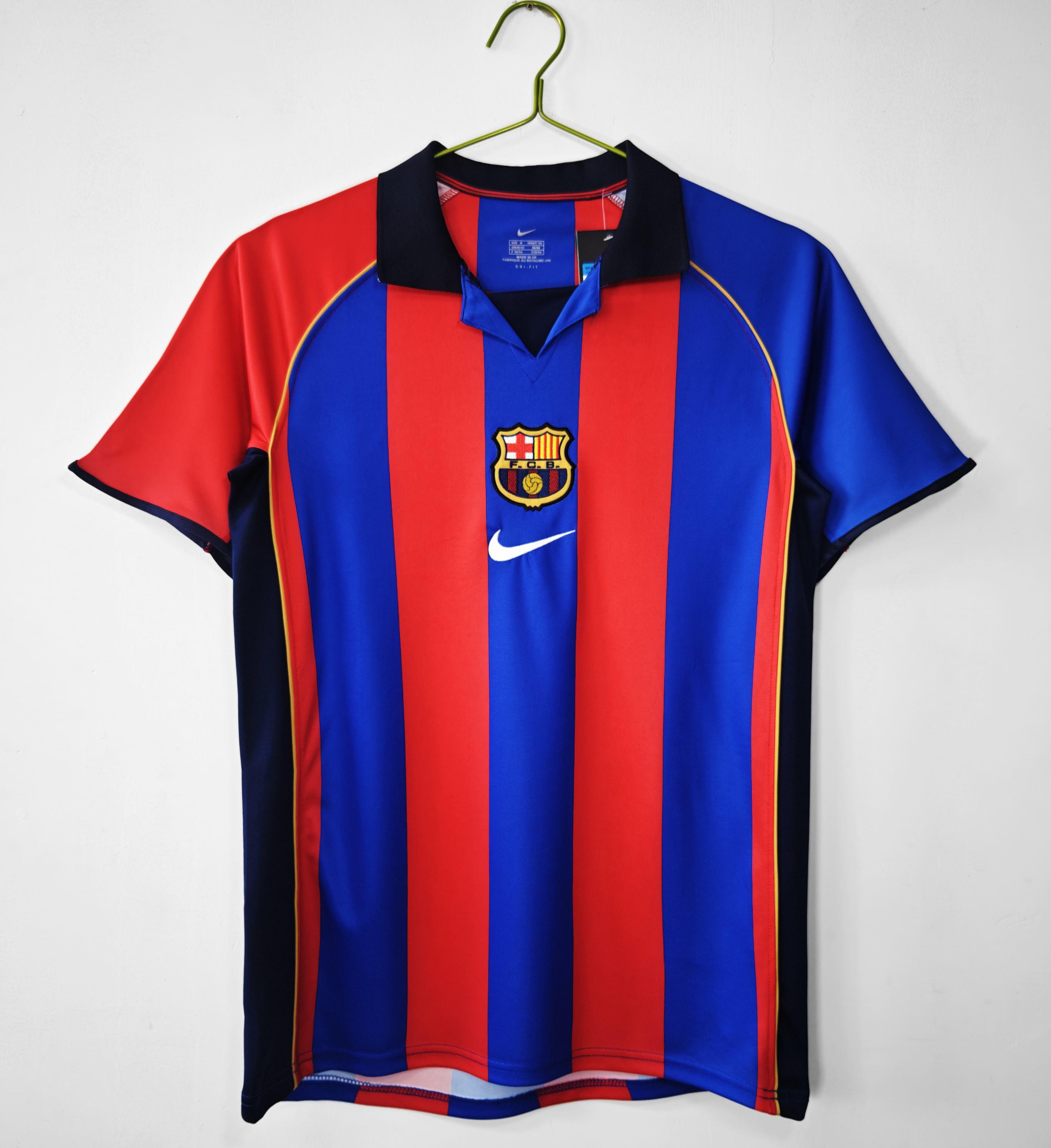 01-02 Barcelona Home Retro Jersey/01-02巴萨主场