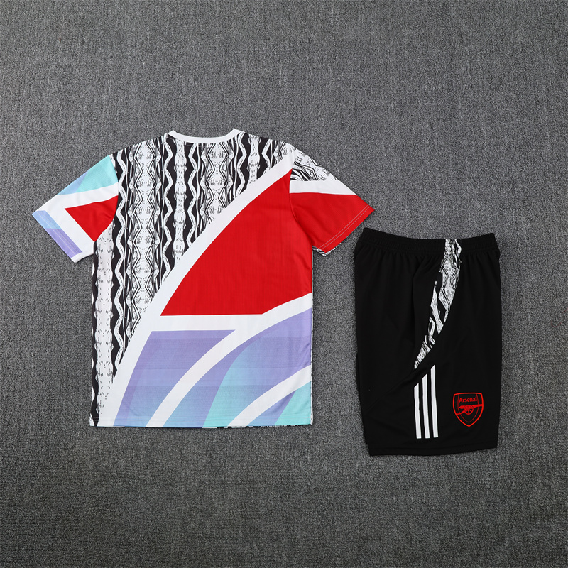 24-25 Arsenal Short Sleeve Training Suit/ 24-25阿森纳短袖训练服