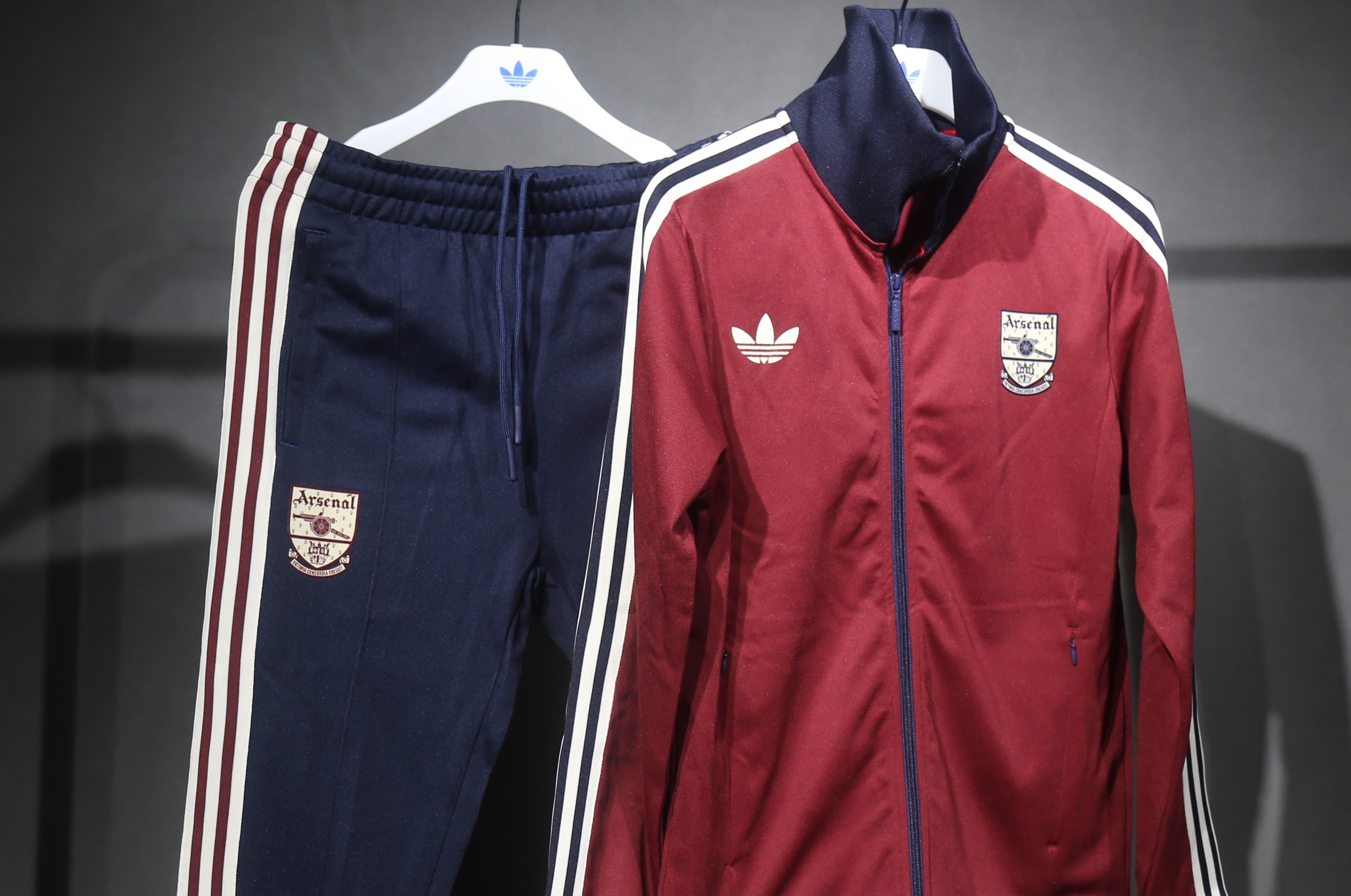 24-25 Arsenal Red Retro Jacket Suit/ 24-25 阿森纳红色复古夹克套装