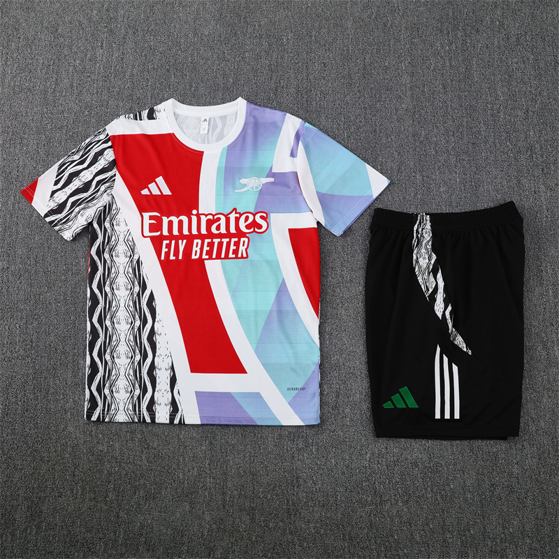 24-25 Arsenal Short Sleeve Training Suit/ 24-25阿森纳短袖训练服