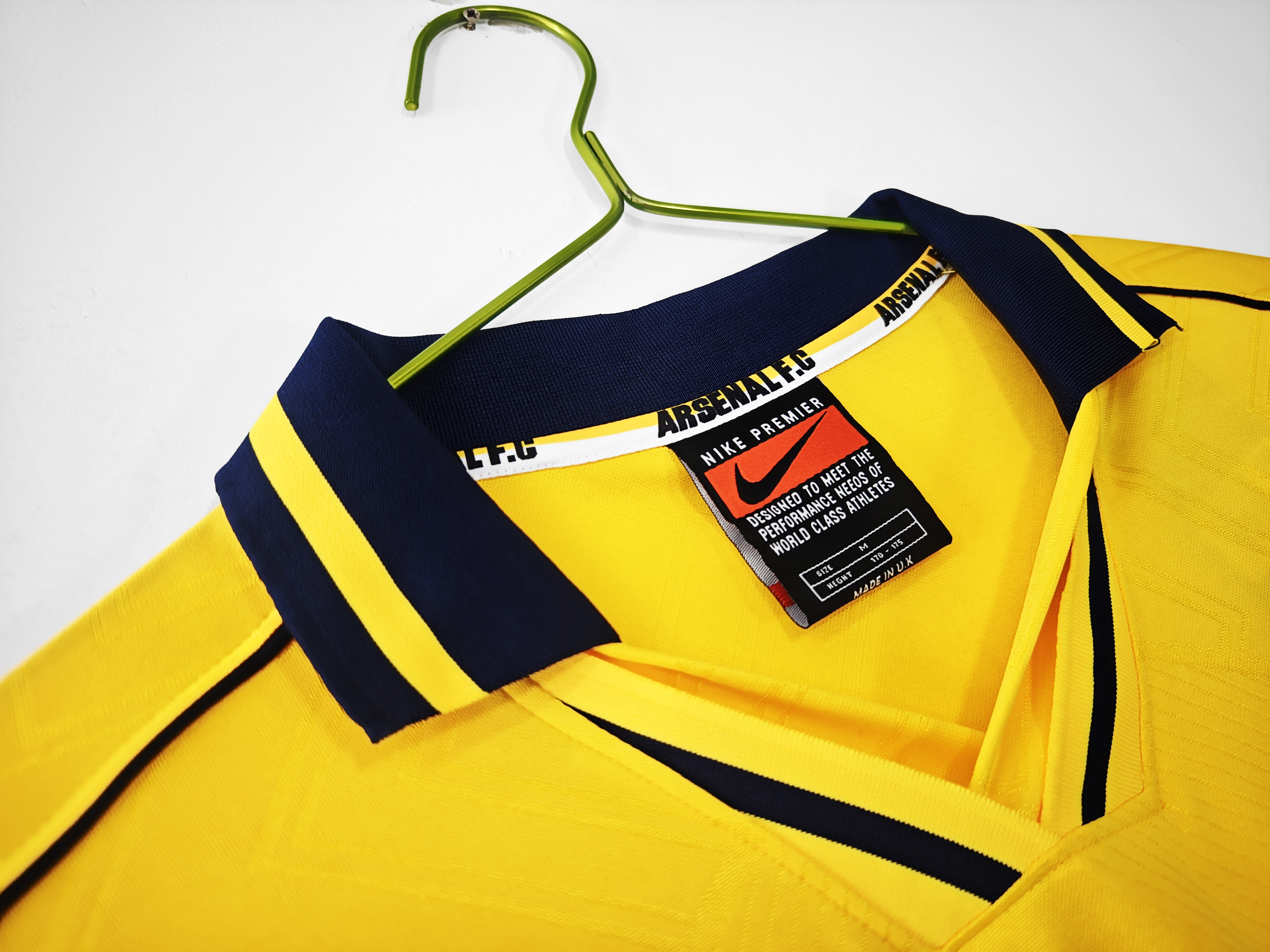 96-97 Arsenal Away Retro Jersey/96-97阿森纳客场