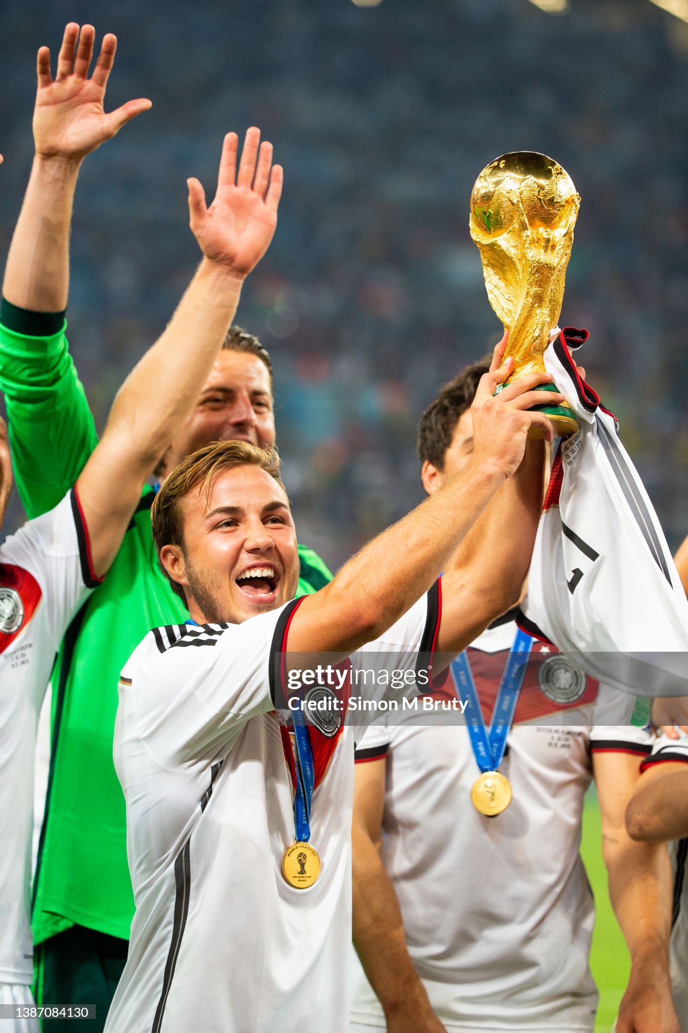 2014 Germany Home Retro Long Sleeve Player Jersey/2014 德国主场球员长袖