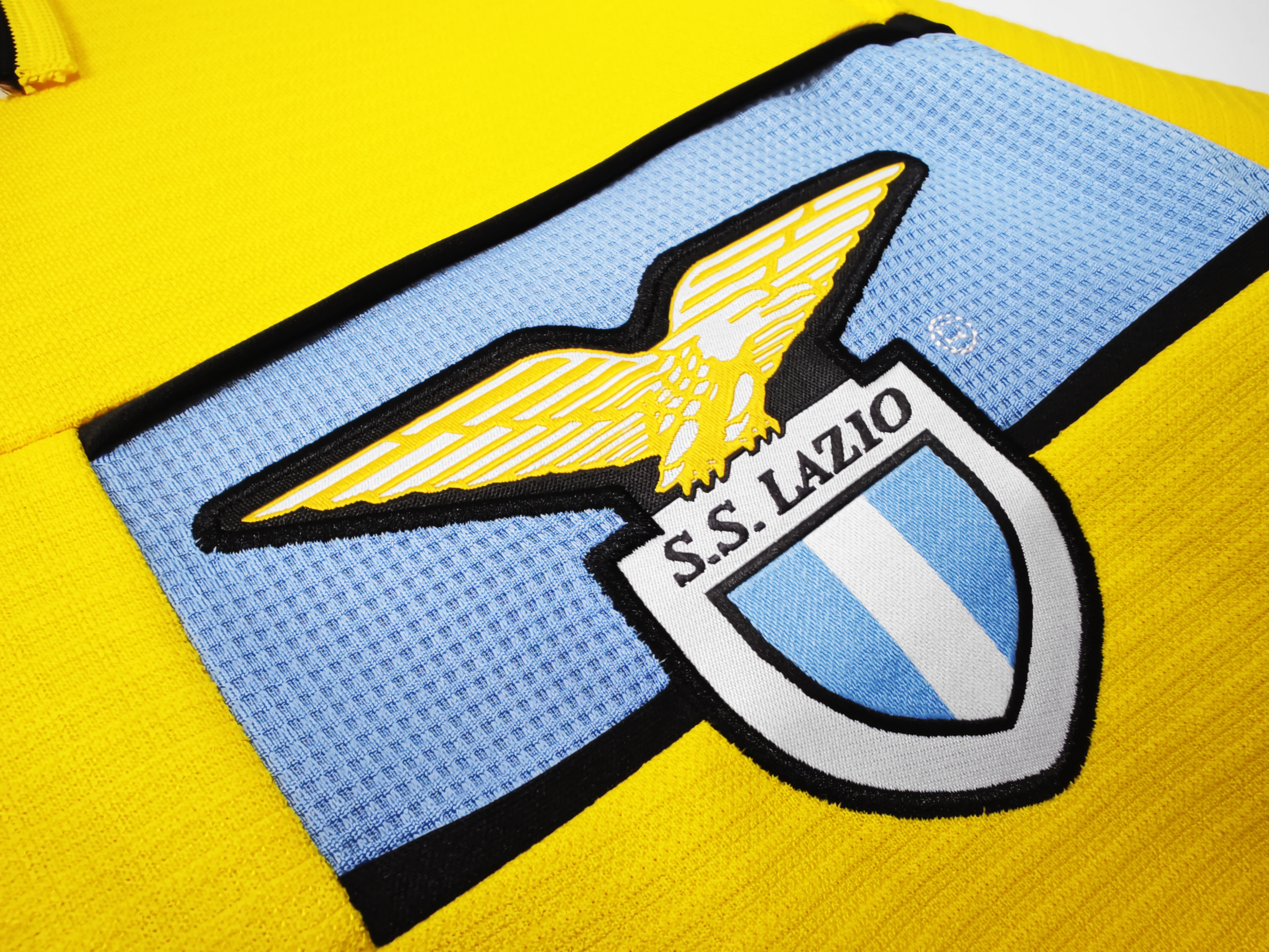 98-99 Lazio Yellow Retro Jersey/98-99拉齐奥黄色复古