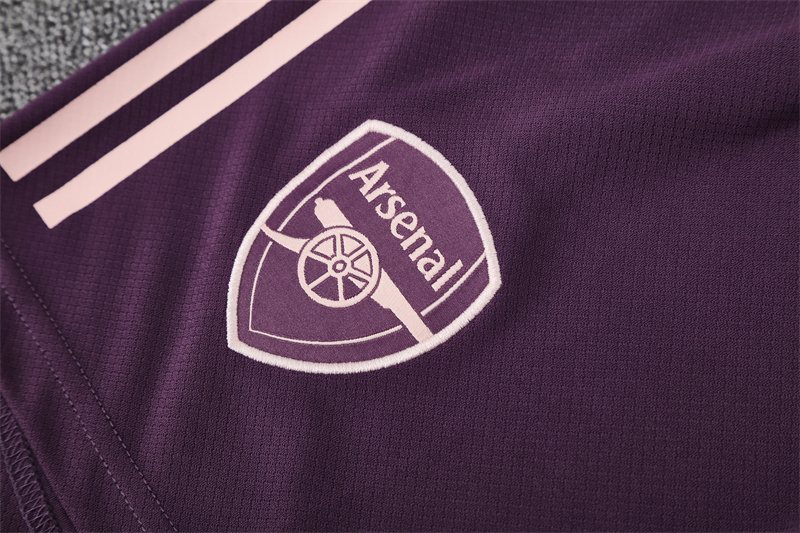 24-25 Arsenal Short Sleeve Training Suit/ 24-25阿森纳短袖训练服