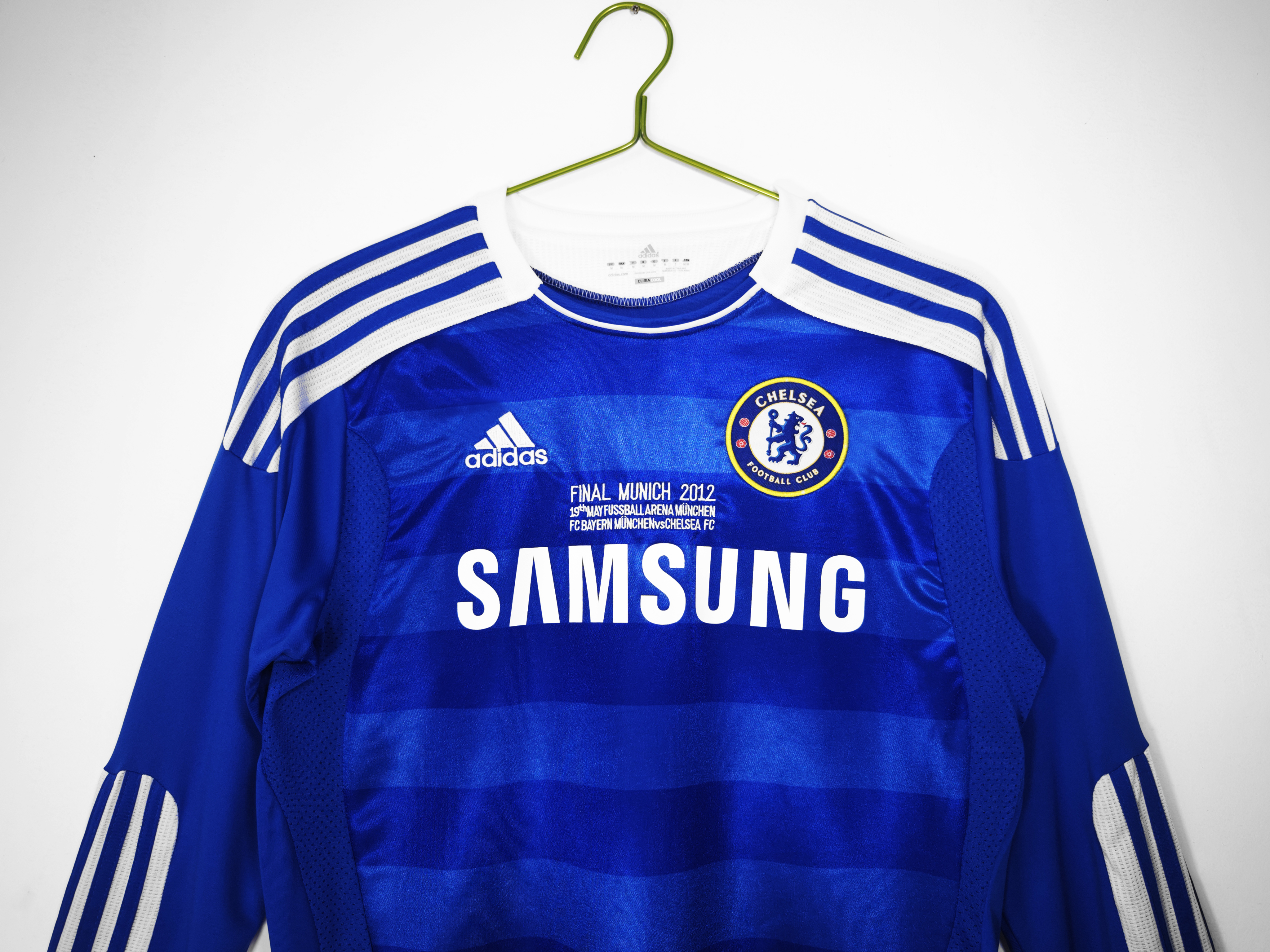 11-12 Chelsea Home Champions League Long Sleeve Retro Jersey/11-12切尔西主场长袖,欧冠版
