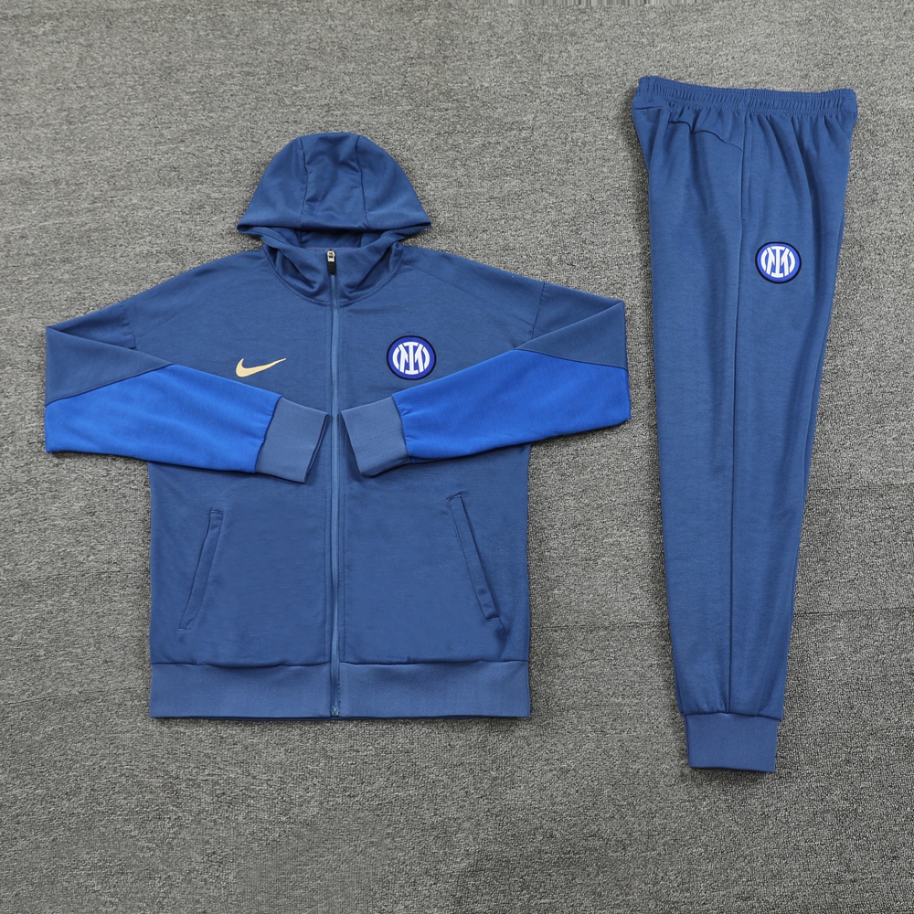 24-25 Inter Milan hoodie Suit/24-25国米带帽卫衣套装