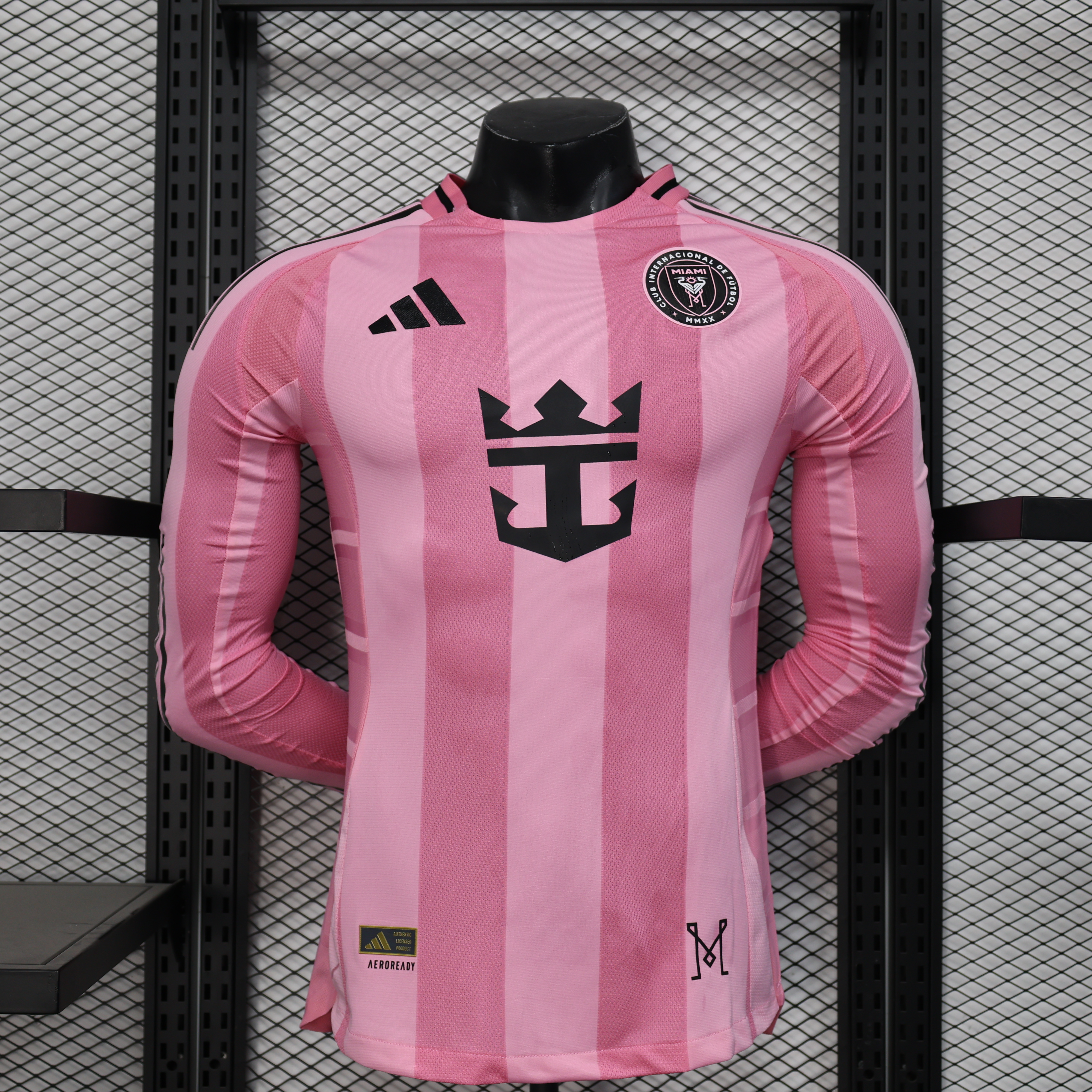 25-26 Miami Home Player Long Sleeve Jersey/25-26 迈阿密主场球员长袖