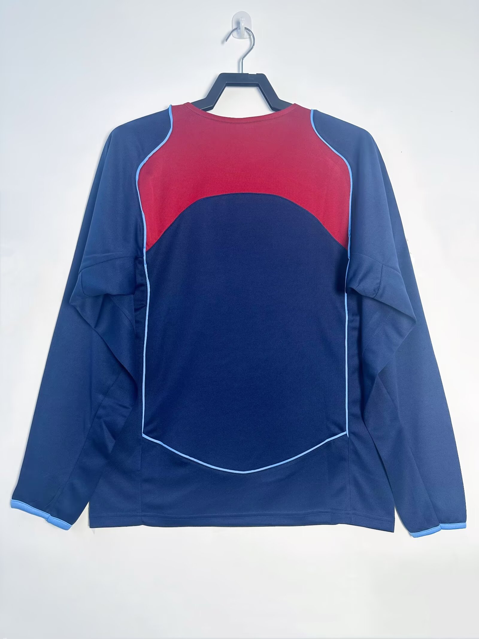 04-05 Atletico Madrid Away long sleeve Retro Jersey/04-05马竞客场长袖
