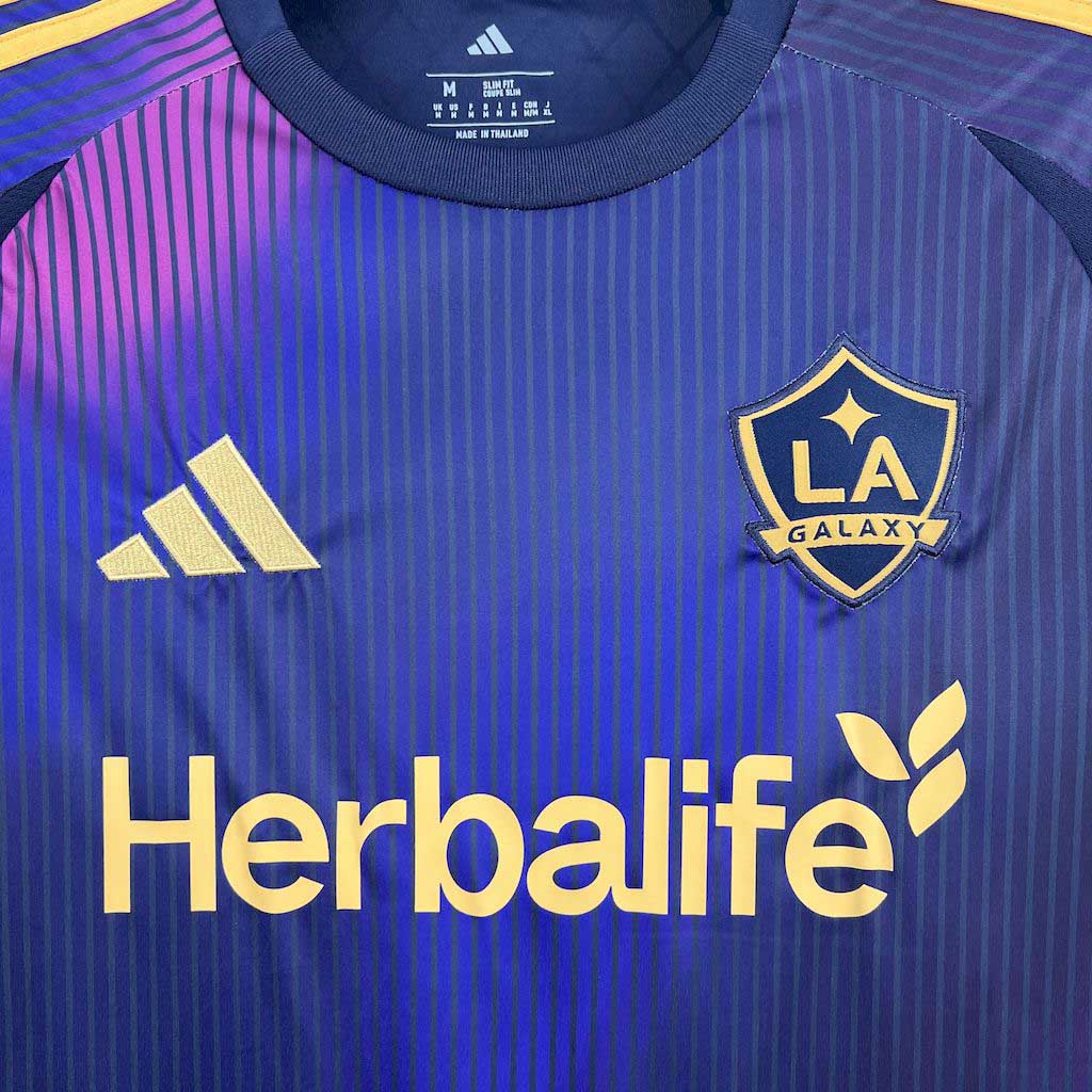 25-26 LA Galaxy Away Fans Jersey/ 25-26 洛杉矶银河客场球迷