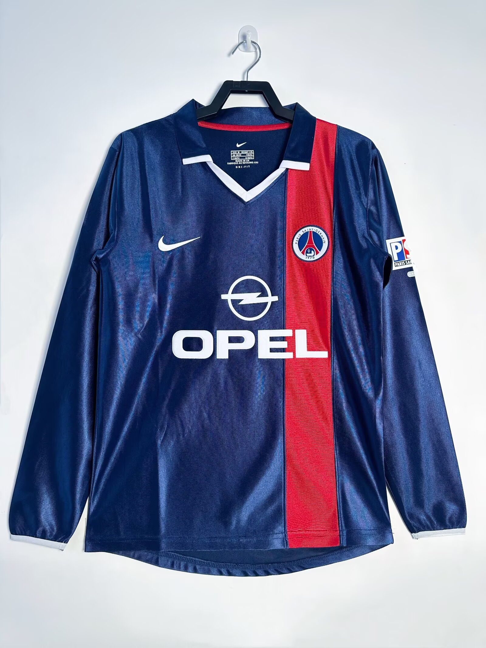 01-02 PSG Home Retro Long Sleeve Jersey/ 01-02PSG巴黎主场长袖