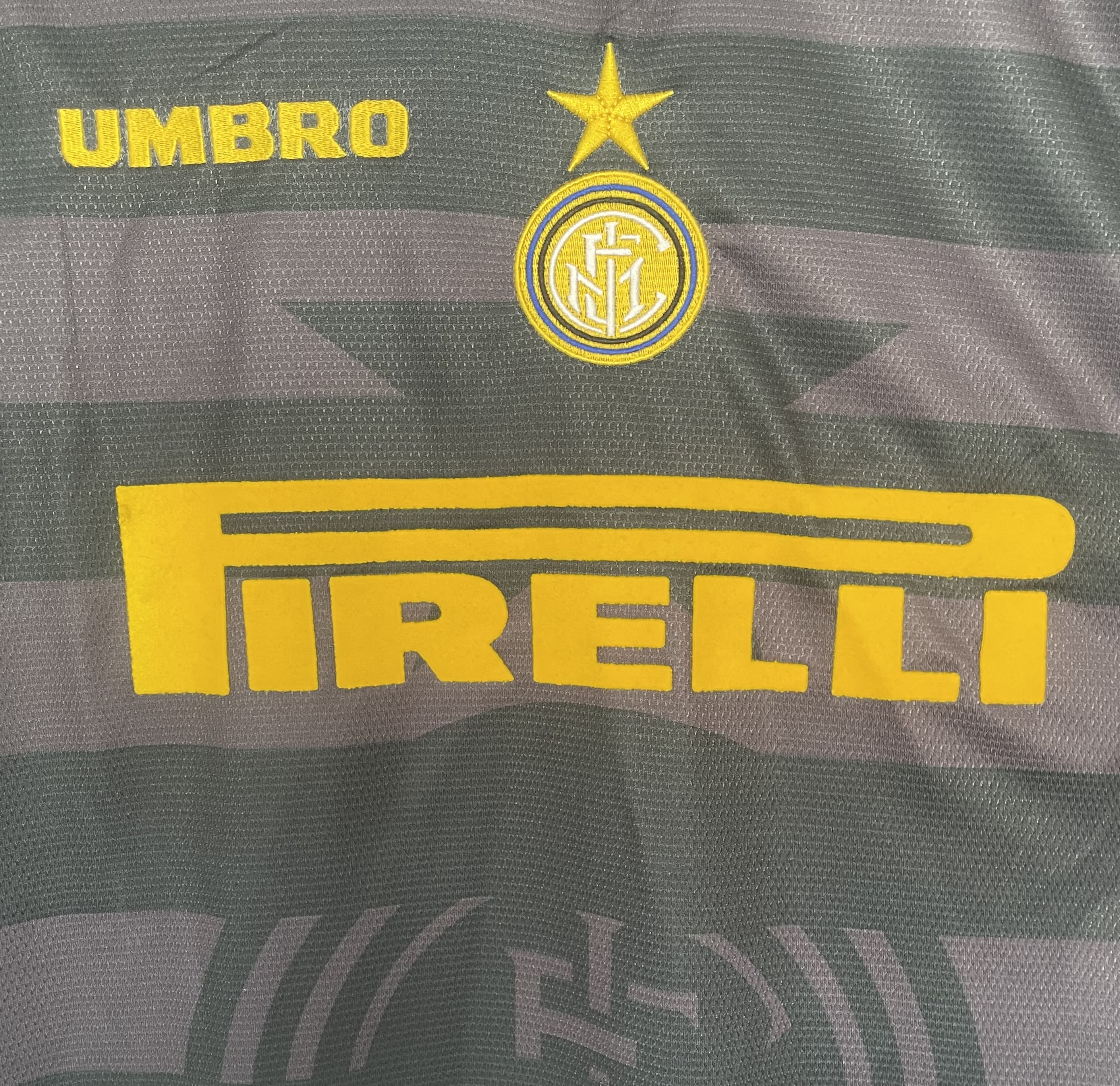 97-98 Inter Milan Third Retro Long Sleeve Jersey/ 97-98国米第二客场长袖