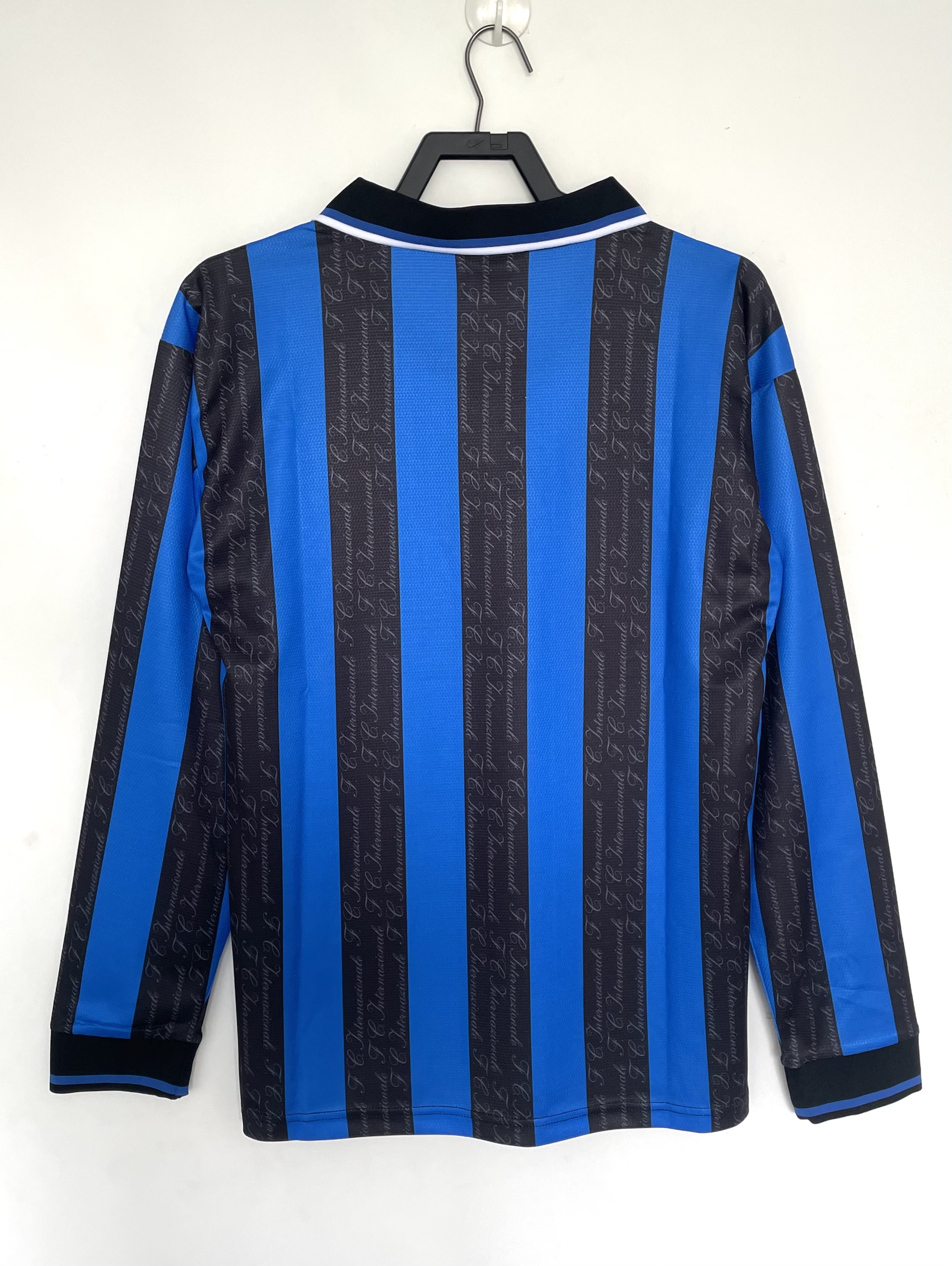 97-98 Inter Milan Home Retro Long Sleeve Jersey/ 97-98国米主场长袖