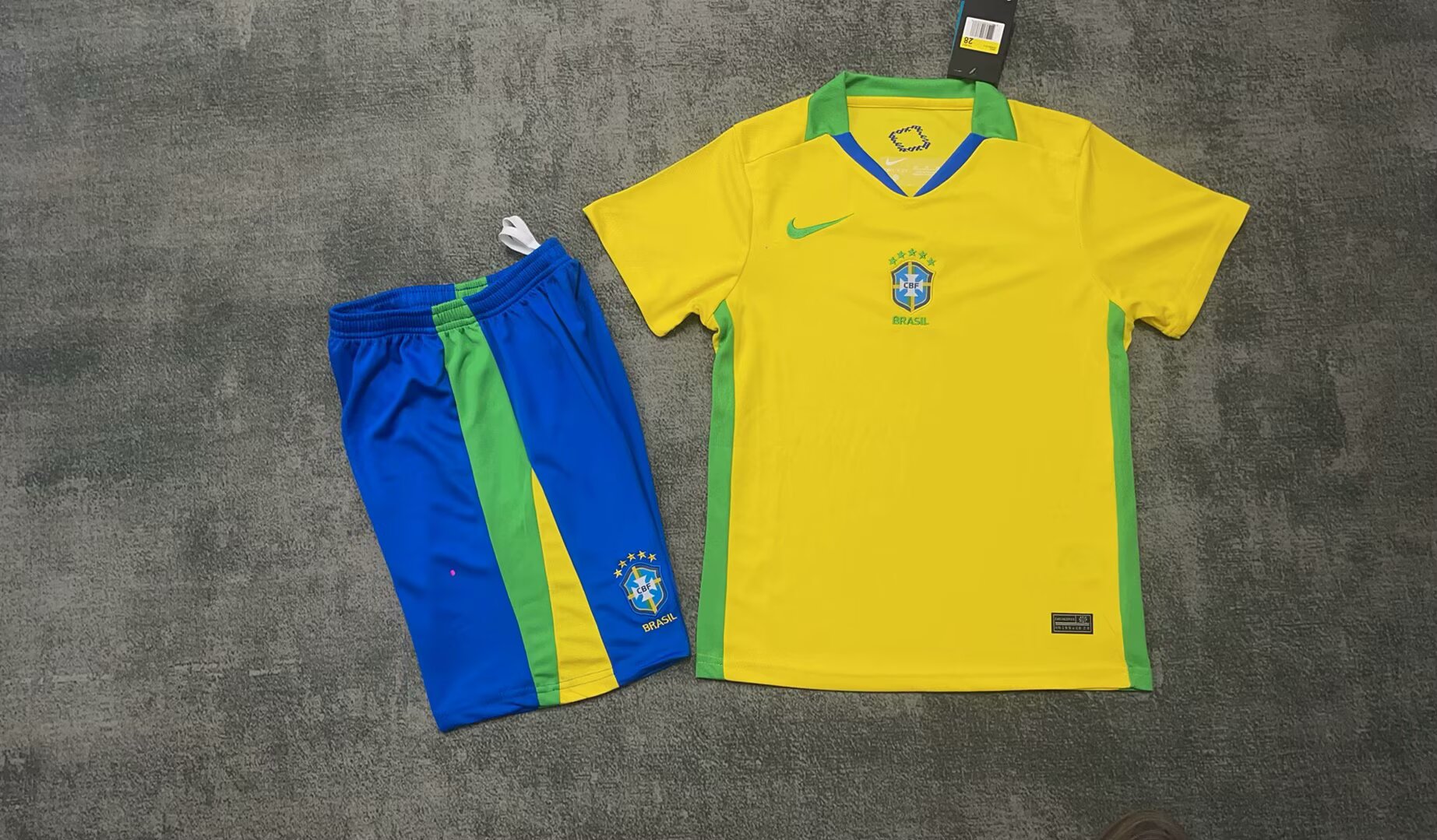 2025 Brazil Home Kids Kit/2025巴西主场童装
