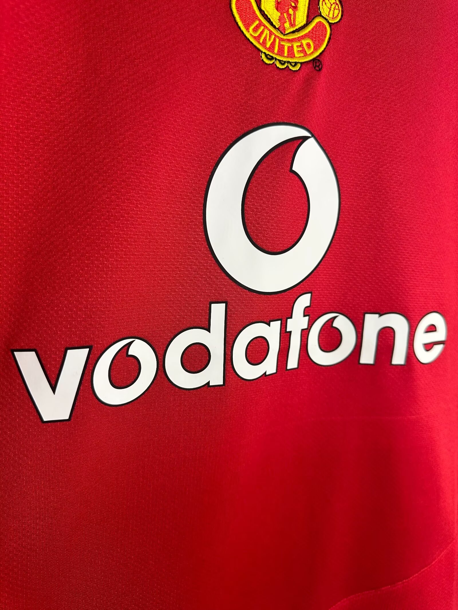05-06 Manchester United Home long sleeve Retro Jersey/05-06曼联主场长袖