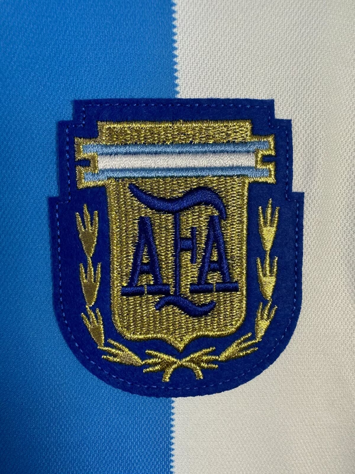 1986 Argentina Home Long Sleeve Retro Jersey/1986阿根廷主场长袖