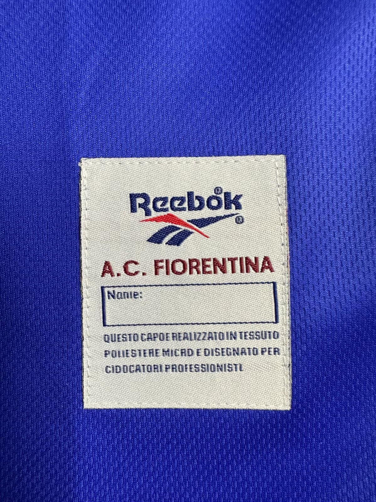 95-96 Fiorentina Home Retro Jersey/95-96佛罗伦萨主场