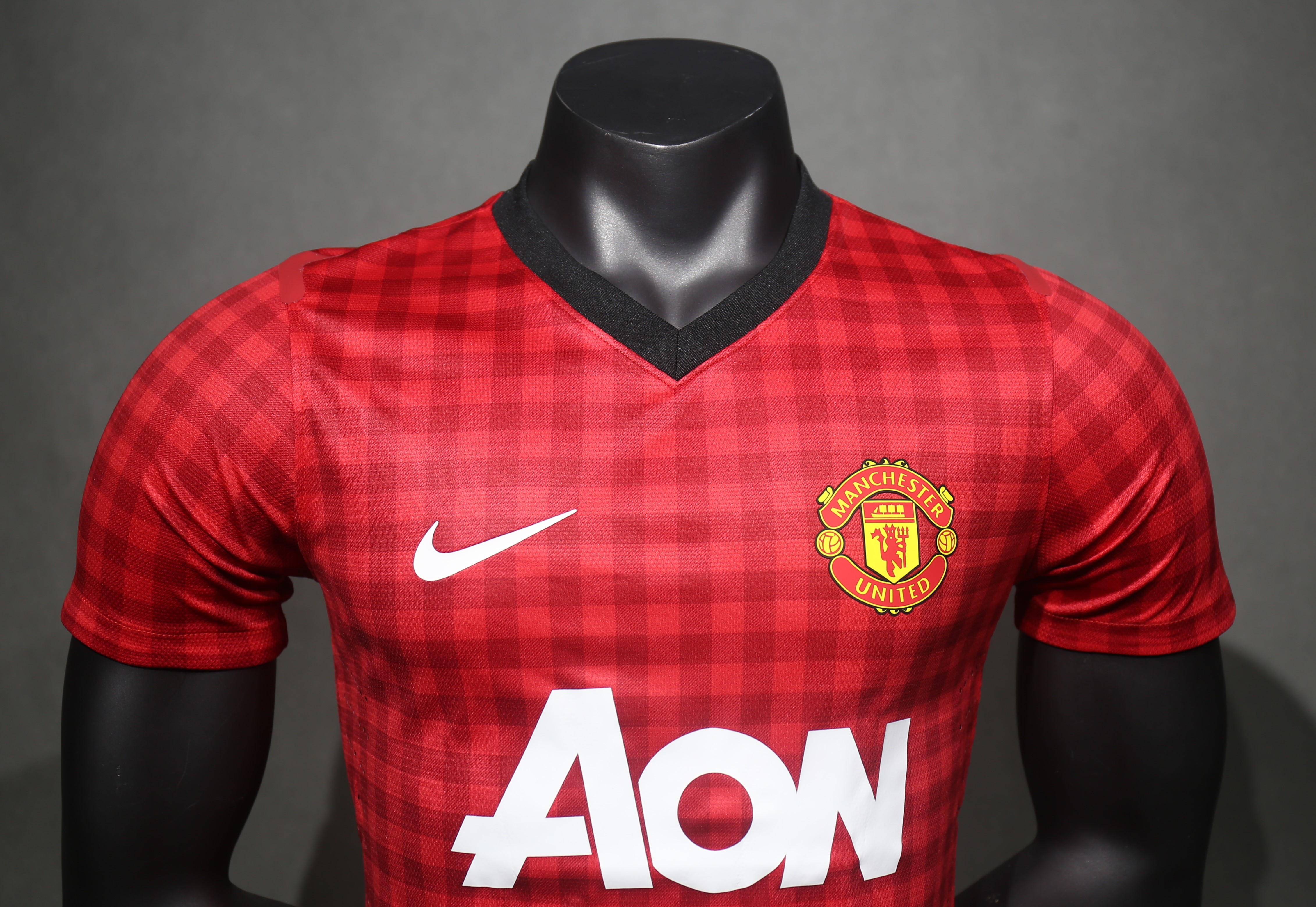 12-13 Manchester United Home Player Retro Jersey/12-13曼联主场球员
