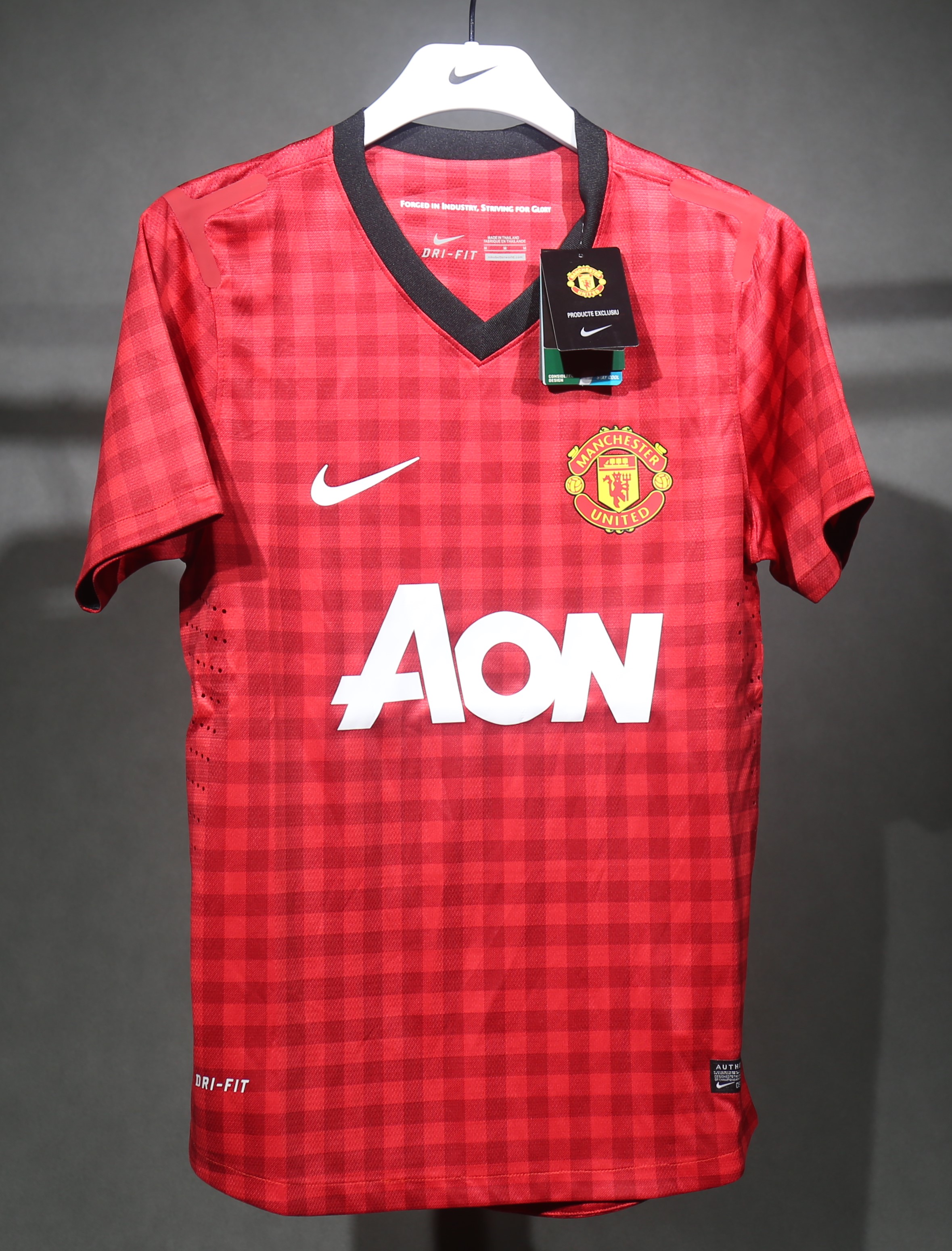 12-13 Manchester United Home Player Retro Jersey/12-13曼联主场球员