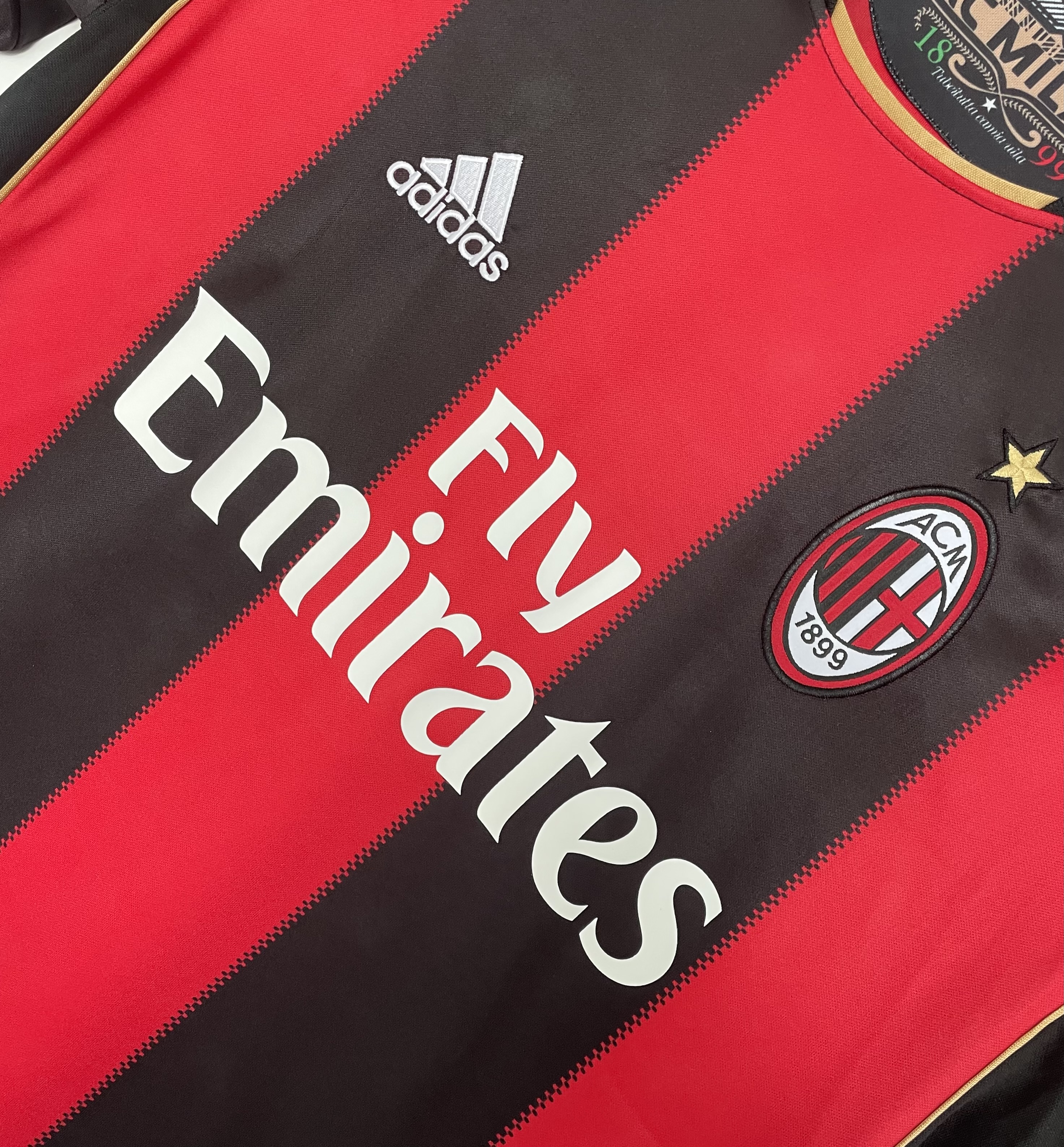10-11 AC Milan Home Retro Fans Jersey/10-11 AC米兰主场